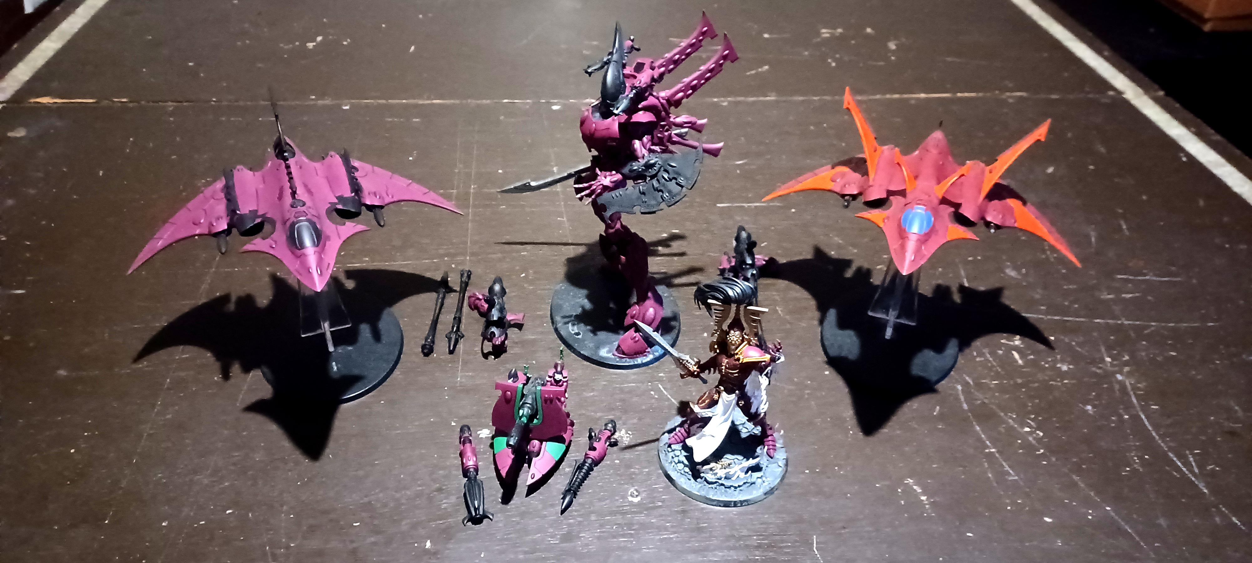 Avatar, Eldar, Flyer, Wraithknight