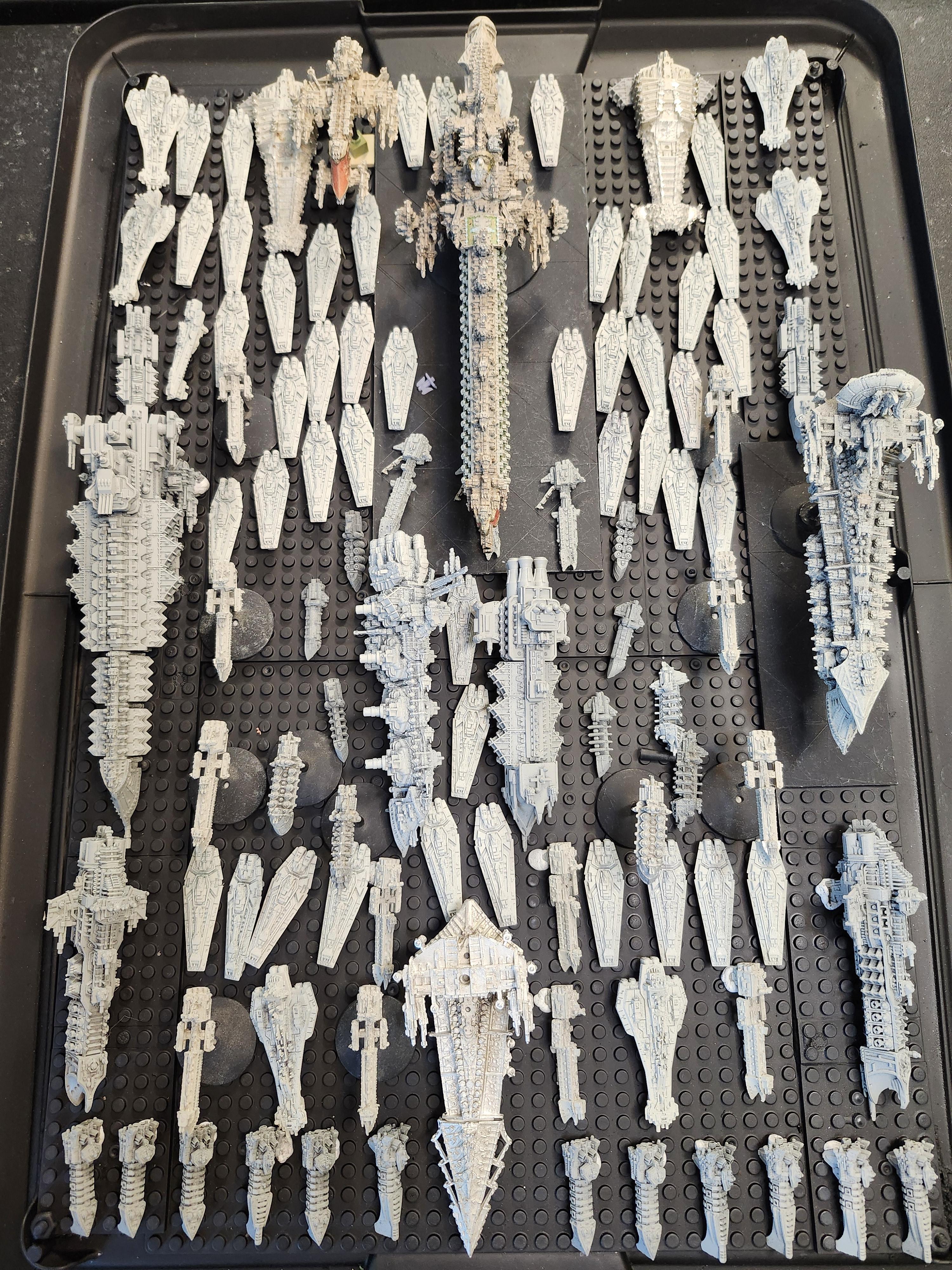 Battlefleet Gothic, Combat Armada Tudor, Fleet, Space Ships