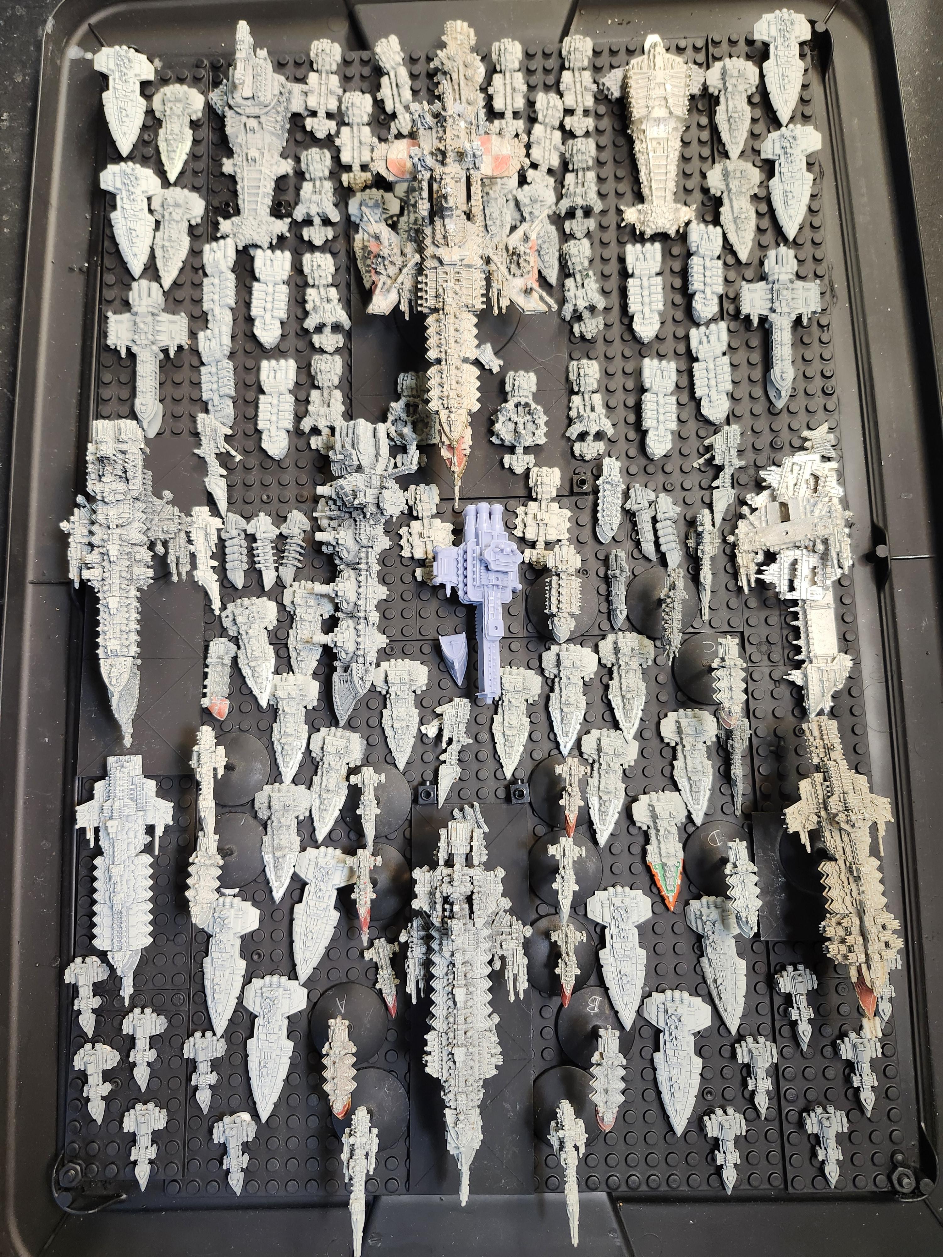 Battlefleet Gothic, Combat Armada Tudor, Fleet, Space Ships