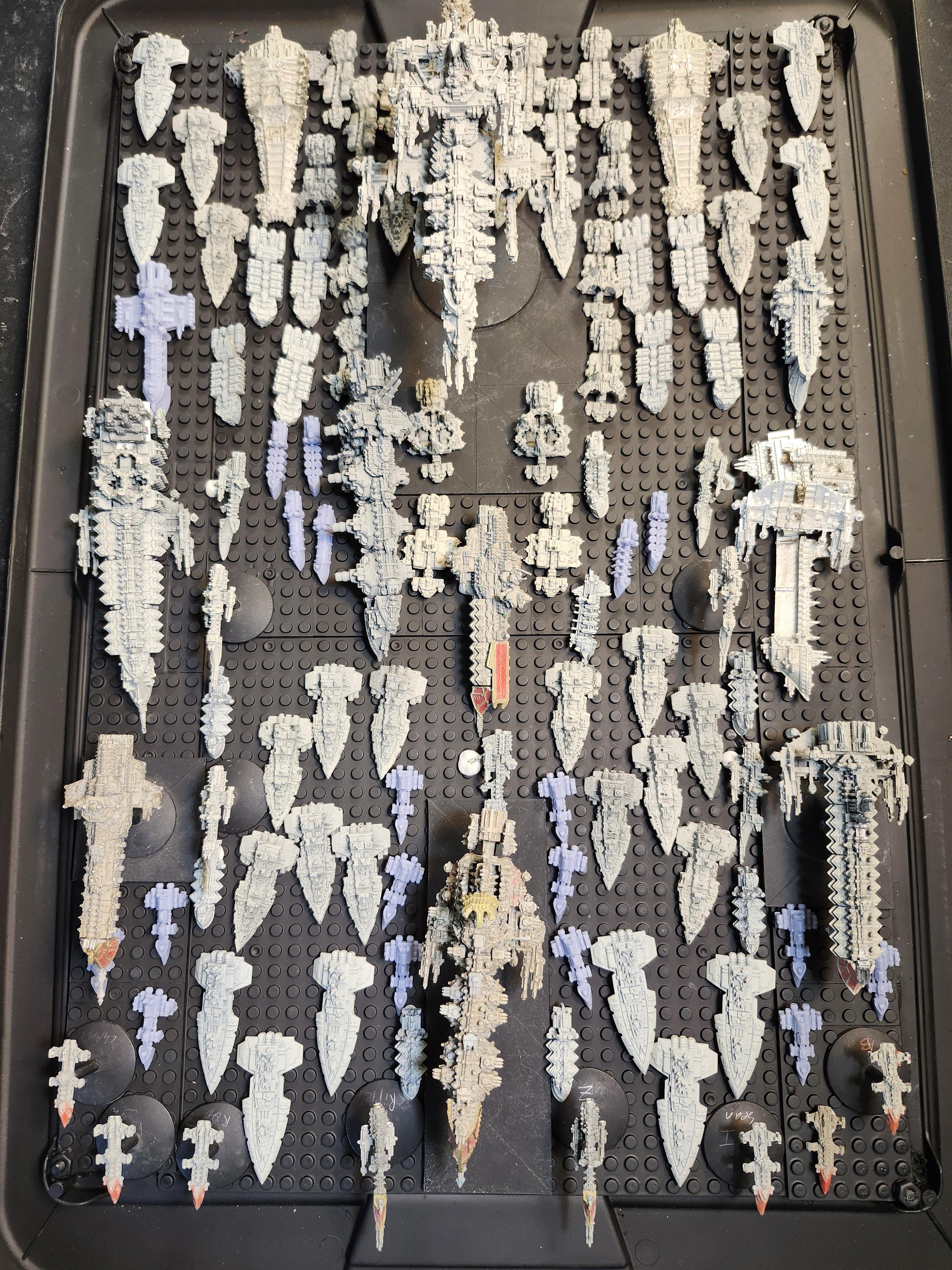 Battlefleet Gothic, Combat Armada Tudor, Fleet, Space Ships