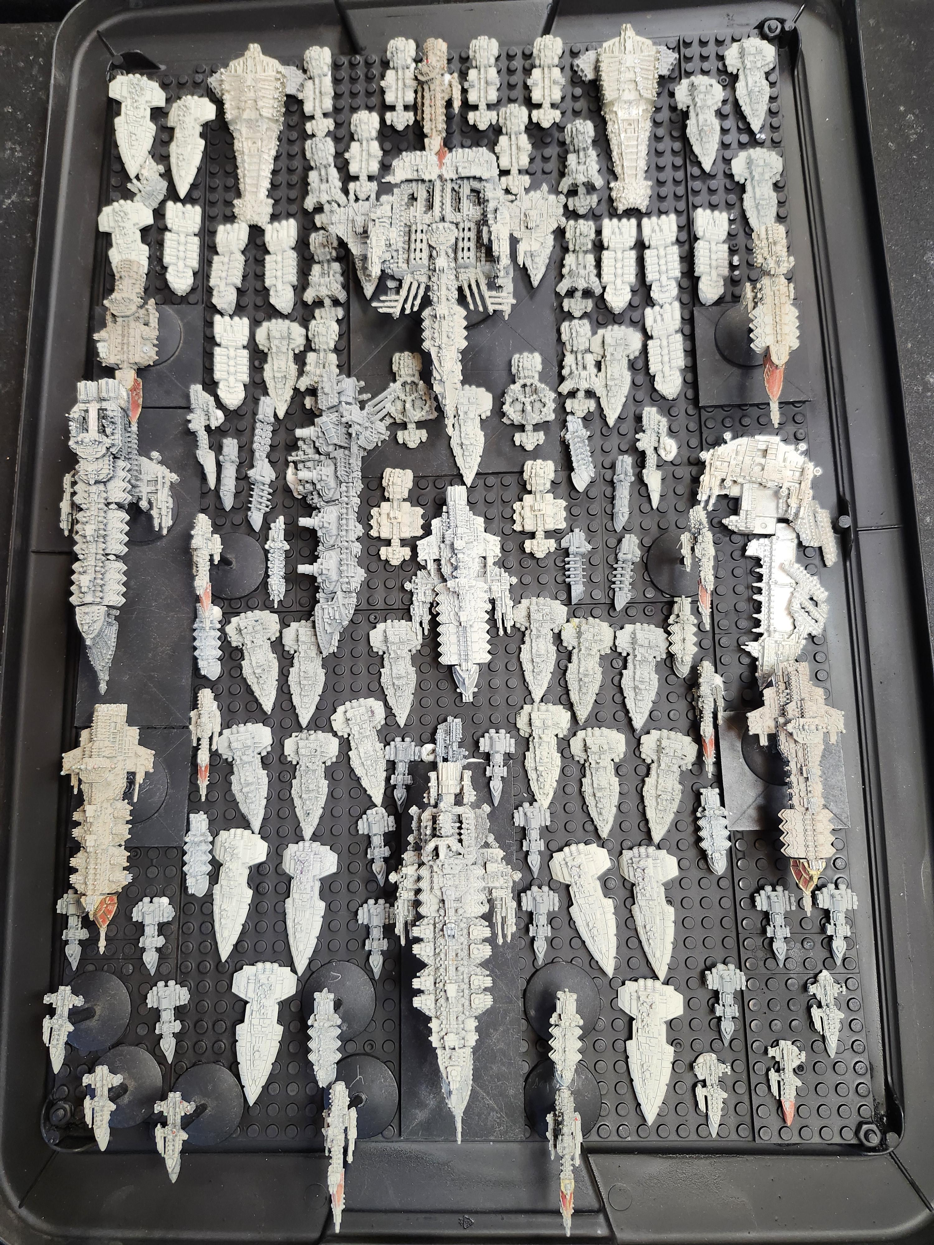 Battlefleet Gothic, Combat Armada Tudor, Fleet, Space Ships