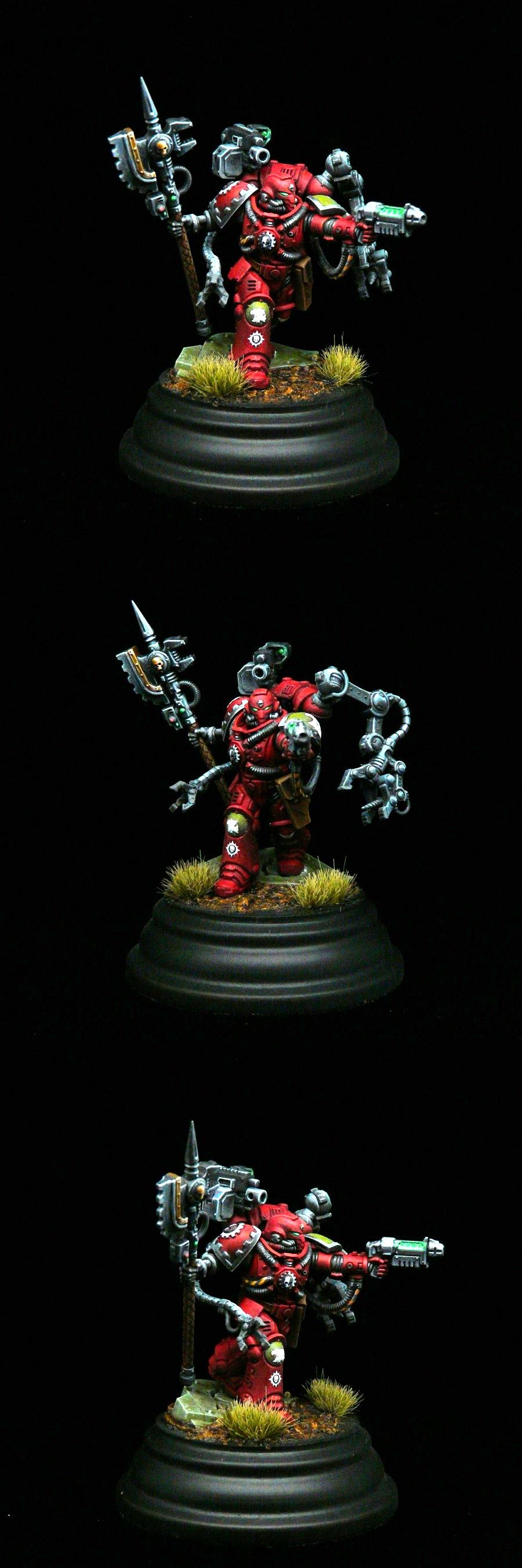 Adeptus Astartes, Non-Metallic Metal, Primaris, Raptors, Space Marines, Techmarine