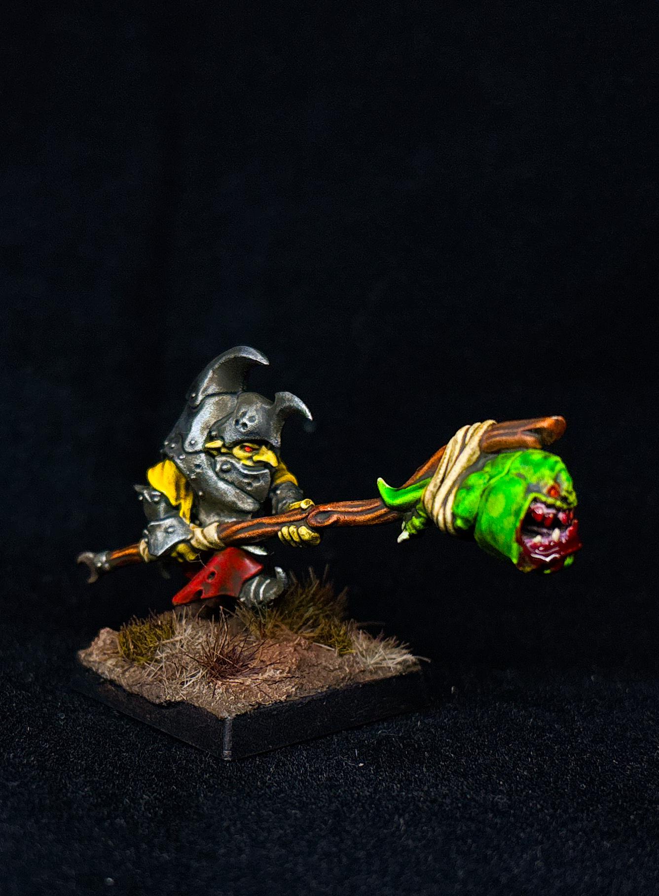 Goblin Bigboss, Goblin Boss, Old World Goblin Boss, Orc And Goblin Tribes