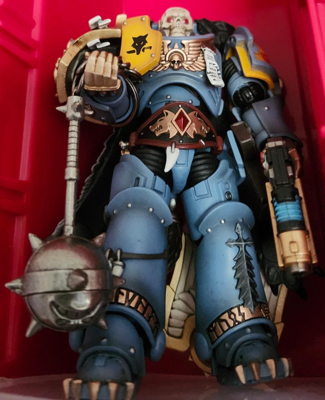 Chaplain, Space Marines, Space Wolves, Warhammer 40,000