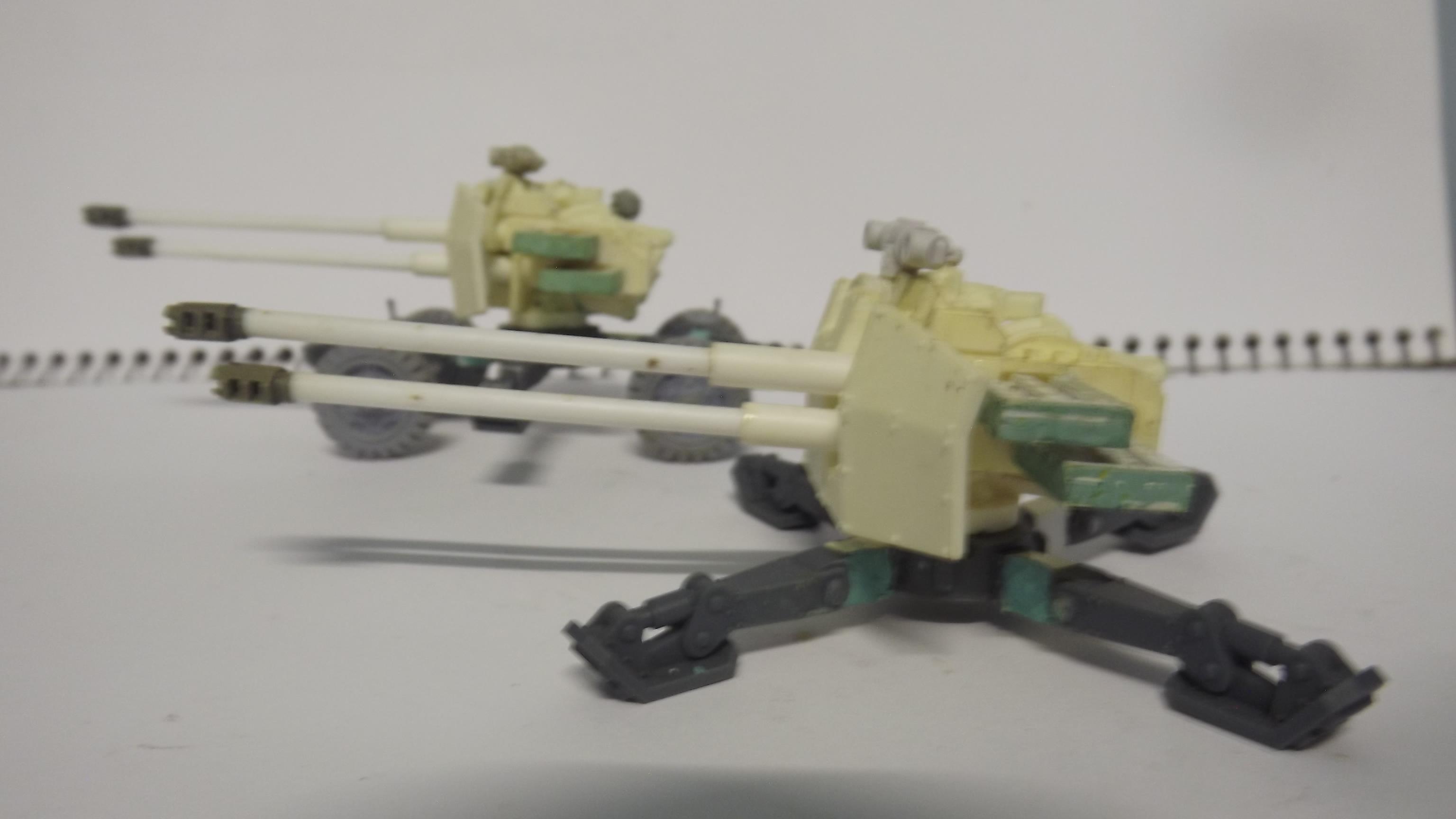 Anti Aircraft Gun, Autocannon, Hydra Auto Cannon, Towed Anti Aircraft Gun
