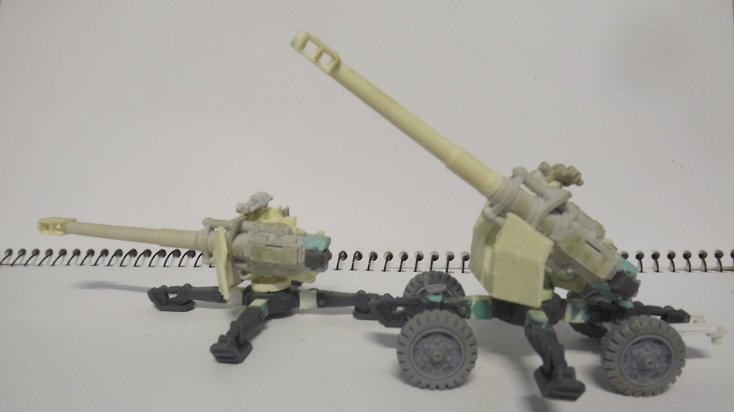 Anti Aircraft Gun, Battle Cannon, Cannon, Towed Anti Aircraft Gun