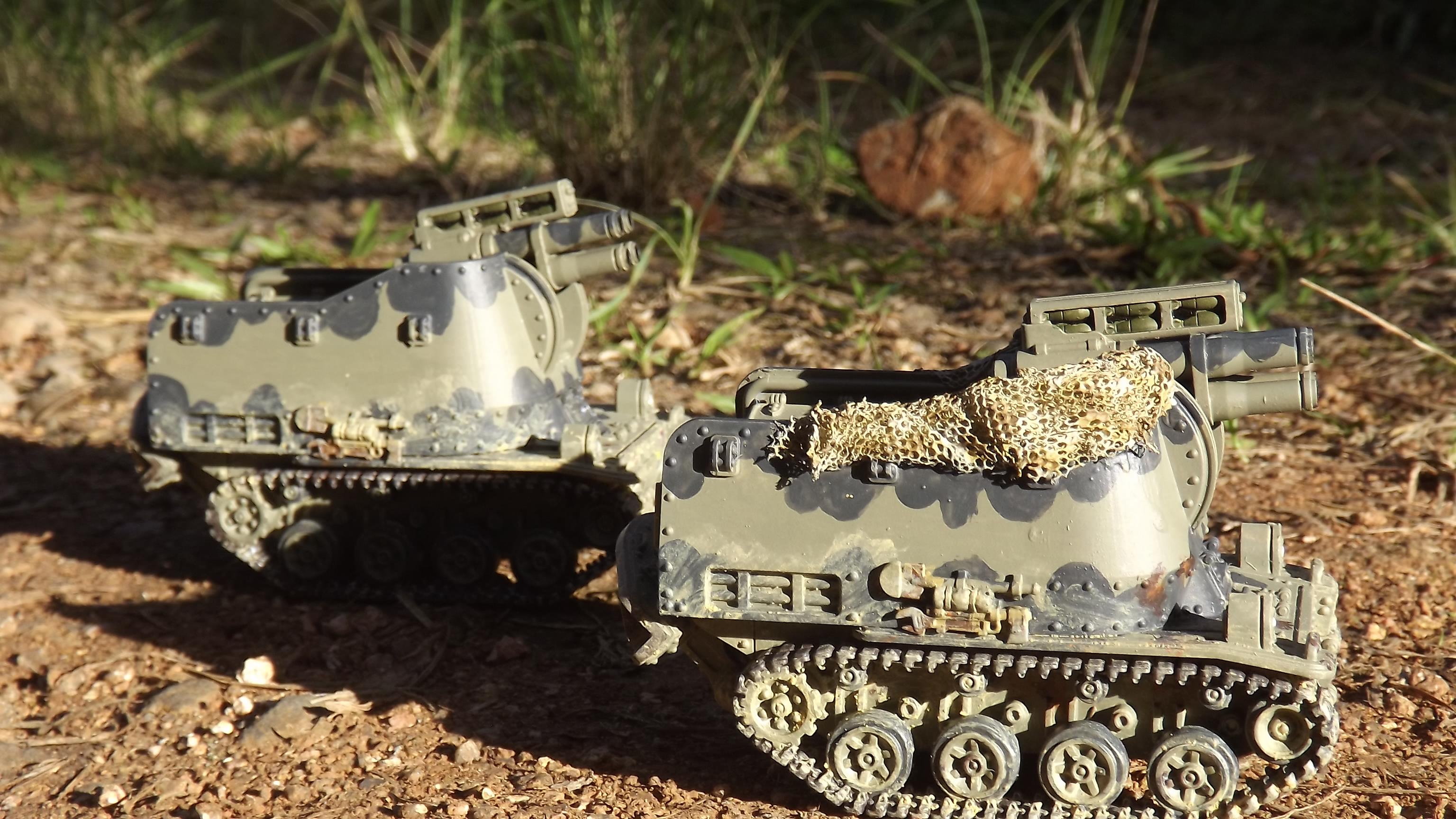 Mortar Carrier, Quad Mortar, Self Proppeled Artillery