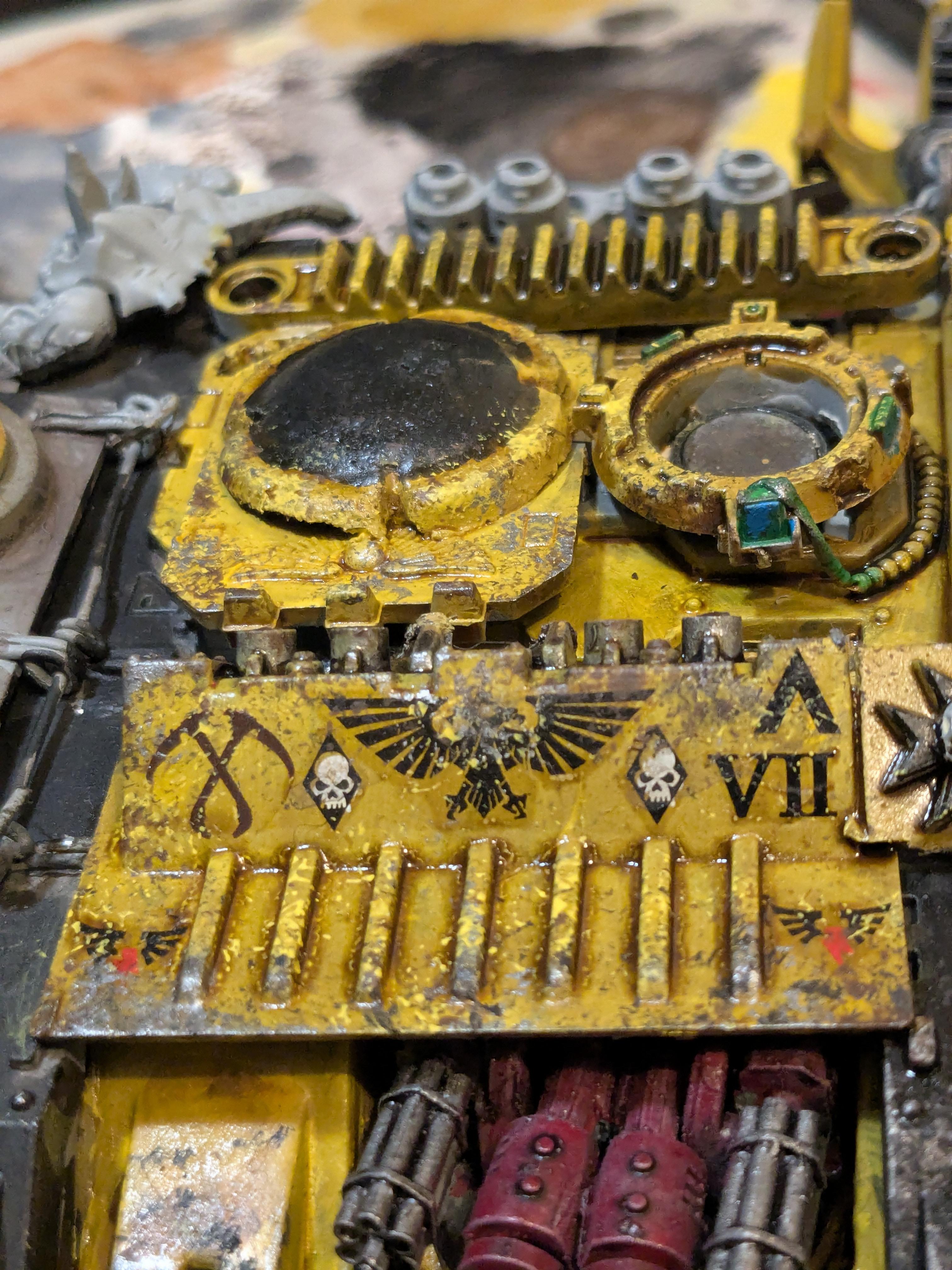 Reclamator top damages