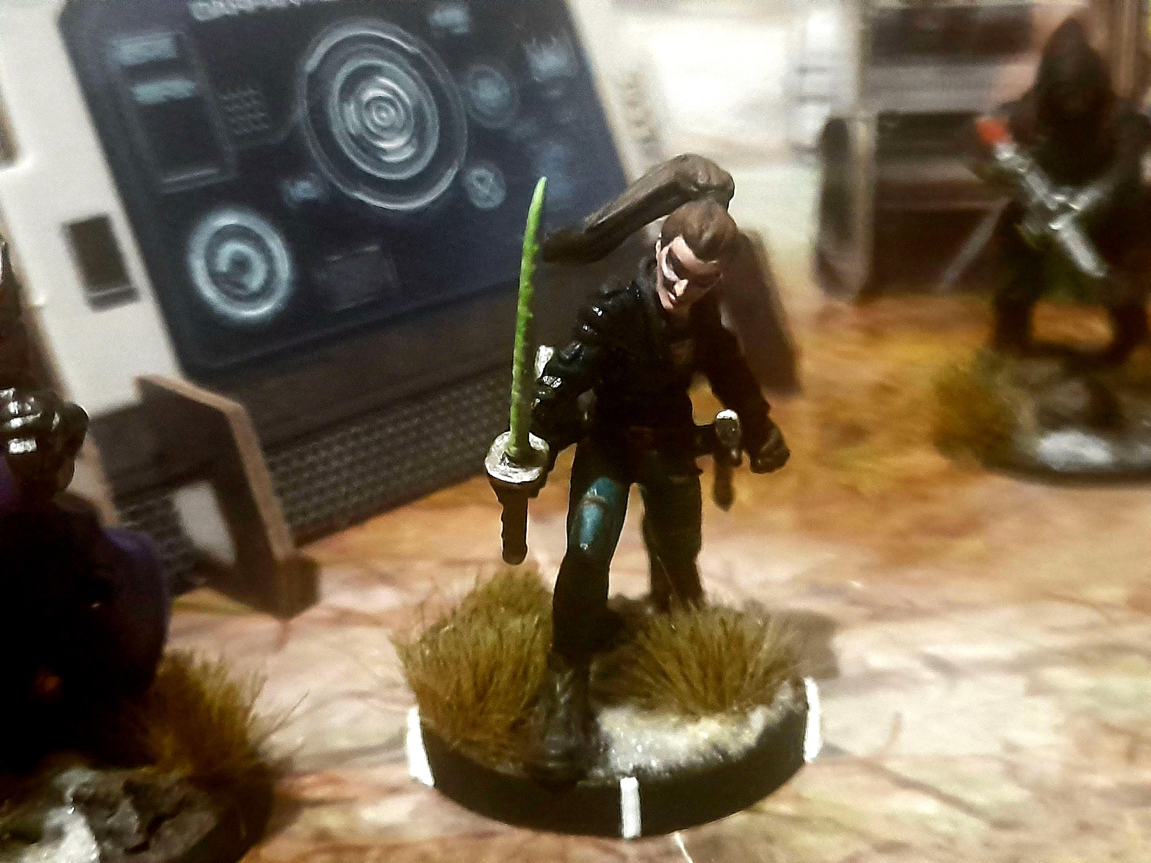 Assassin, Azakir, Battle, Battle Report, Fun, Grimdark Future, Grimdark Future: Firefight, Killer, Novel, Oc, Robots, Sci Fi, Sela Orrel, Skirmish, Skirmish Game, Swordsman, Tabletop