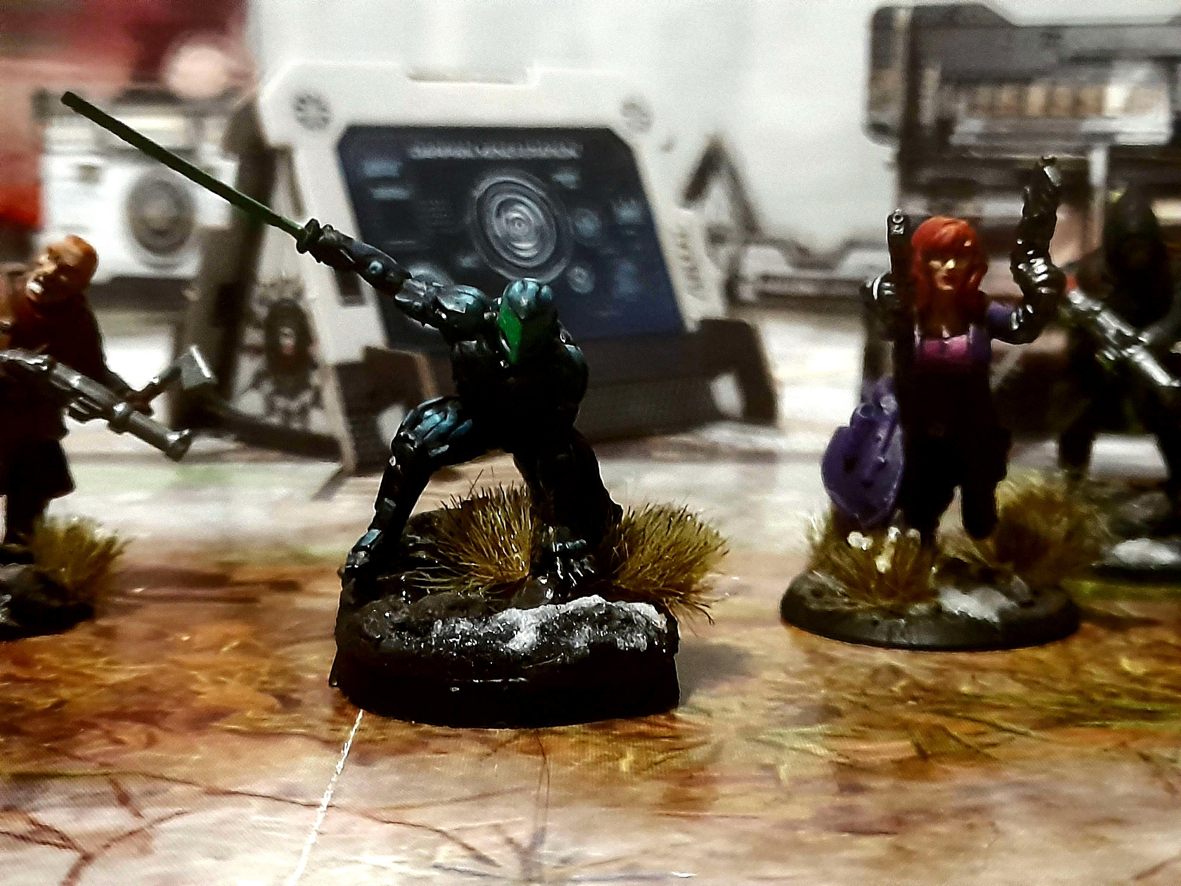 Assassin, Azakir, Battle, Battle Report, Fun, Grimdark Future, Grimdark Future: Firefight, Killer, Novel, Oc, Robots, Sci Fi, Sela Orrel, Skirmish, Skirmish Game, Swordsman, Tabletop