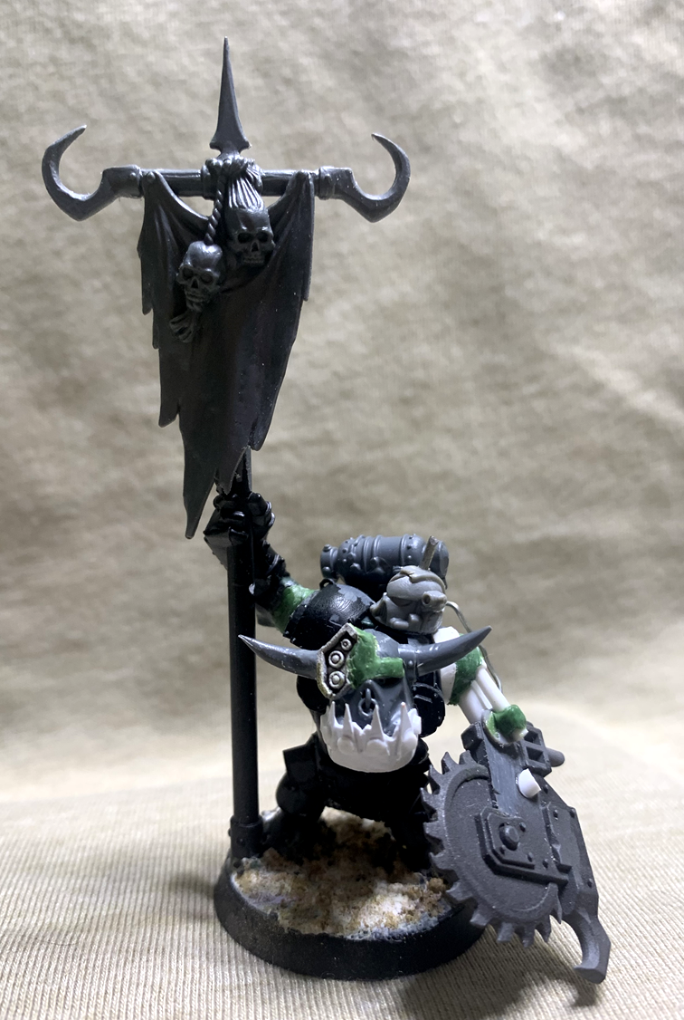 'ard Boyz, 40k Orks, Conversion, Nob, Orks, Waaagh! Banna'