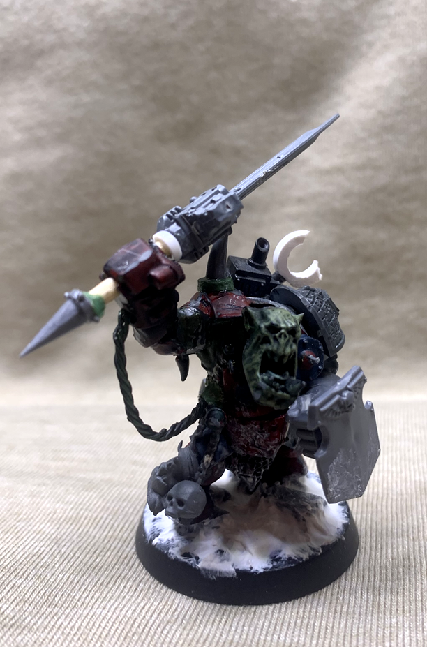 'ard Boyz, 40k Orks, Conversion, Nob, Orks, Waaagh! Banna'