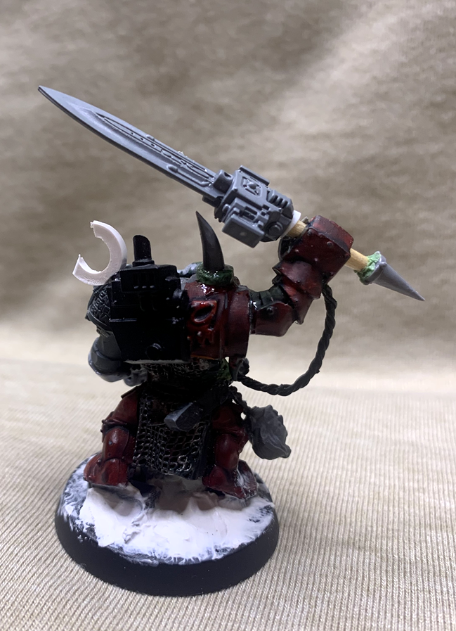 'ard Boyz, 40k Orks, Conversion, Nob, Orks, Waaagh! Banna'