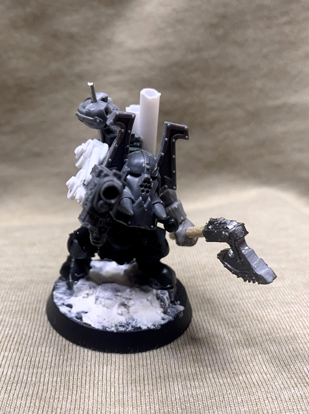 'ard Boyz, 40k Orks, Conversion, Nob, Orks, Waaagh! Banna'