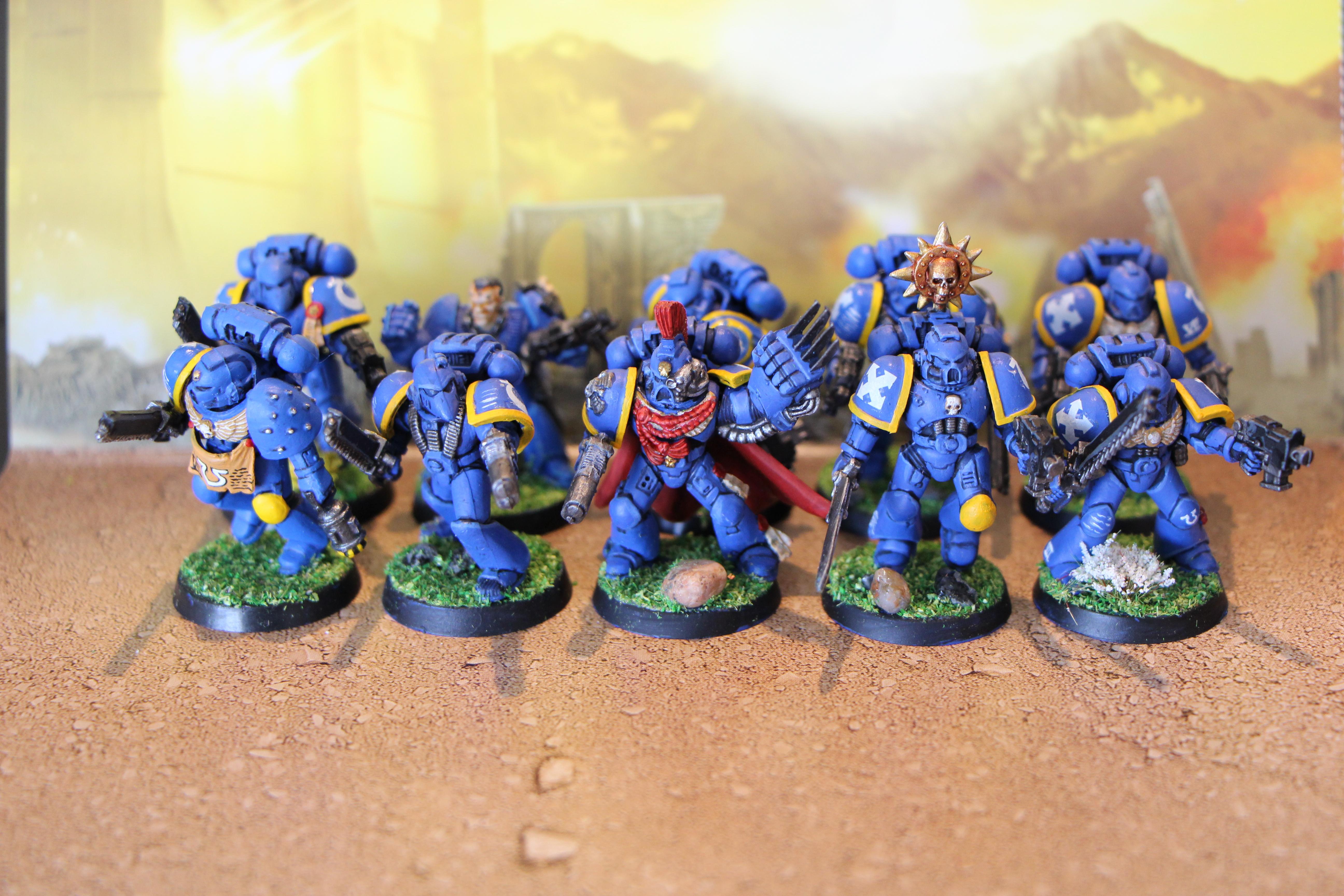 Assault Squad, Space Marines, Ultramarines