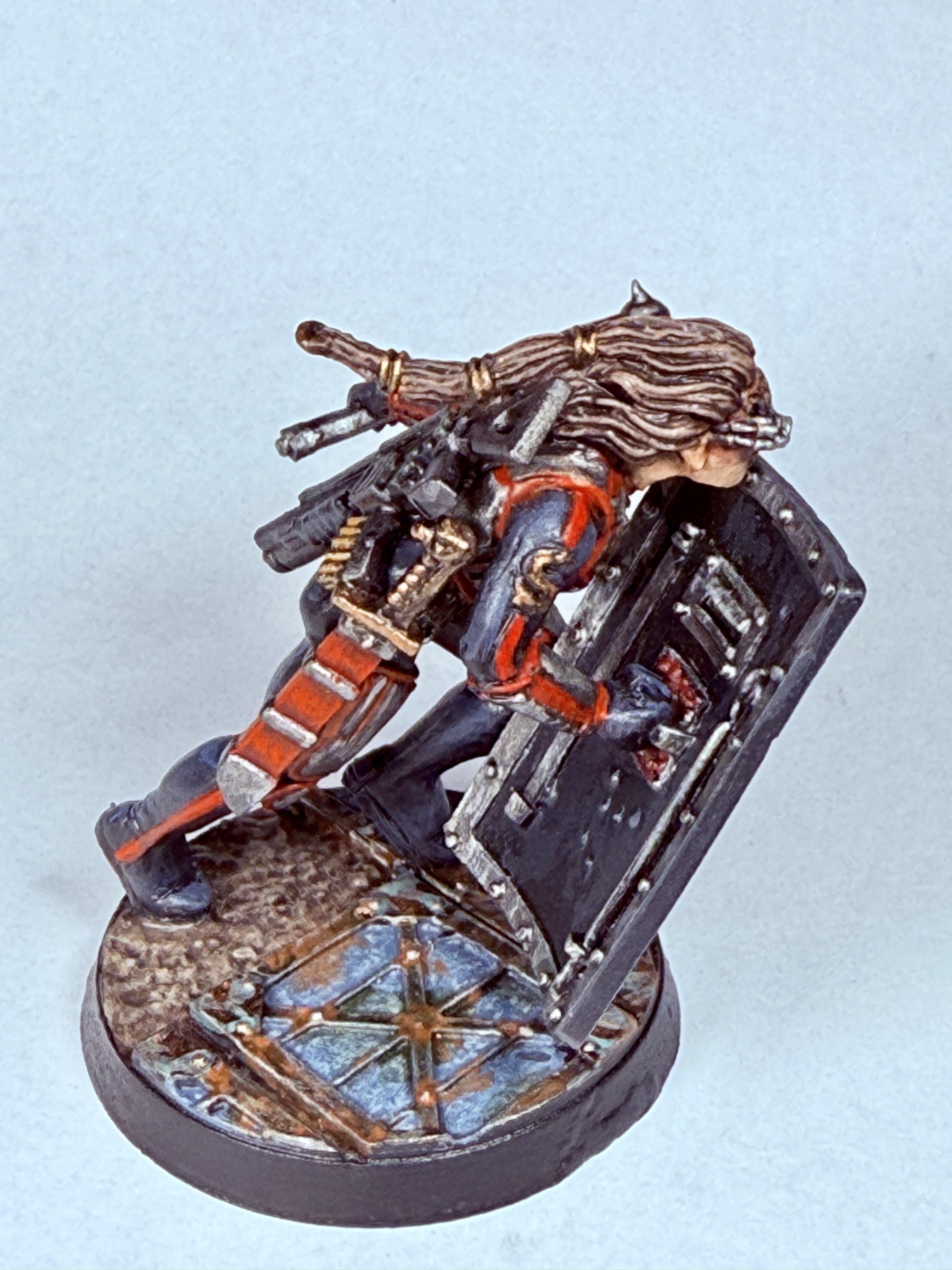 54mm, Adeptus Arbites, Enforcer, Inquisitor, Warhammer 40,000, Warhammer Fantasy