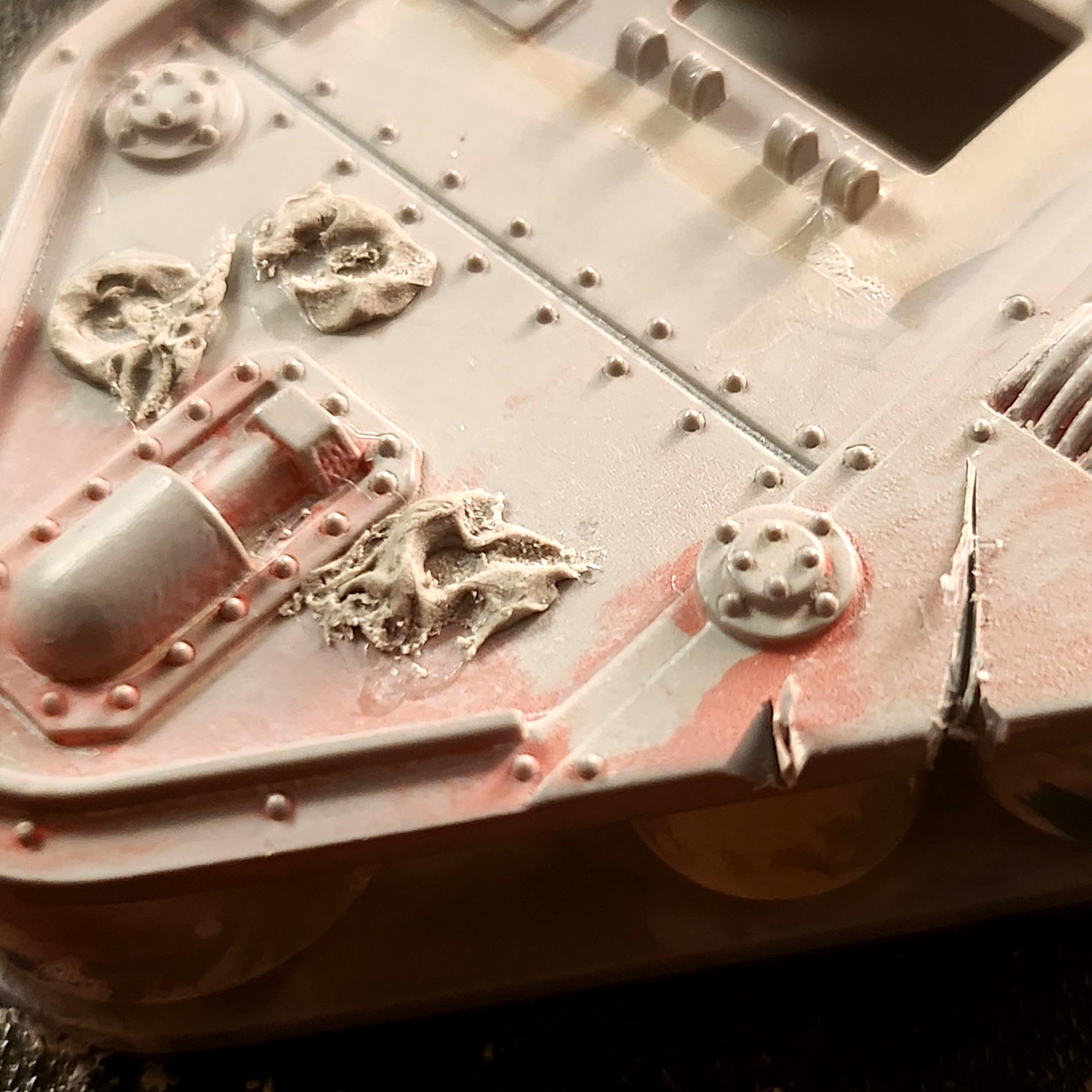 2e, 2nd Edition, Imperial Guard, Leman Russ, Steel Legion, W40k, Warhammer 40,000, Work In Progress