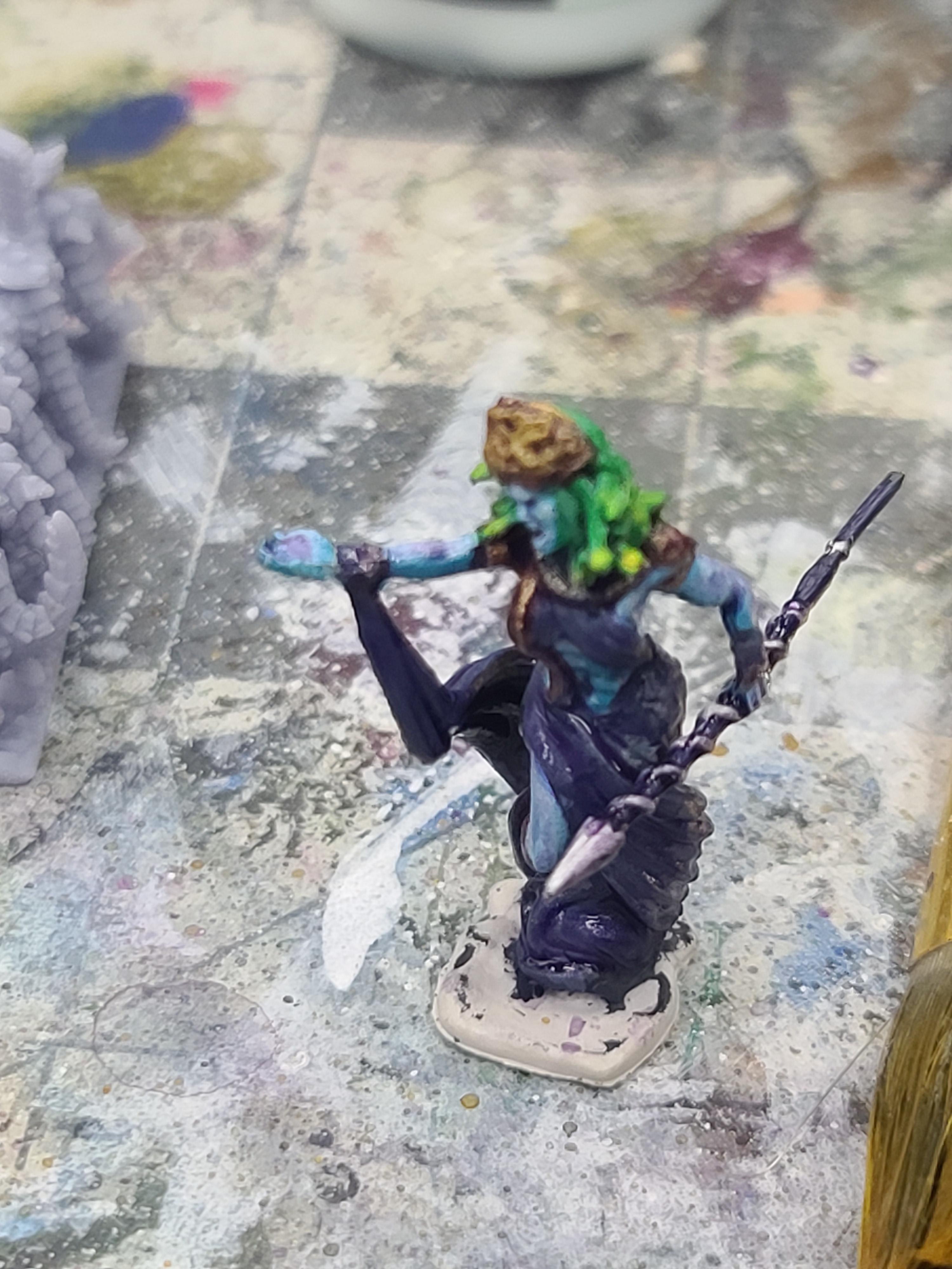 Deep Cuts Miniatures, Dungeons And Dragons, Medusa, Nolzurs, Pvc