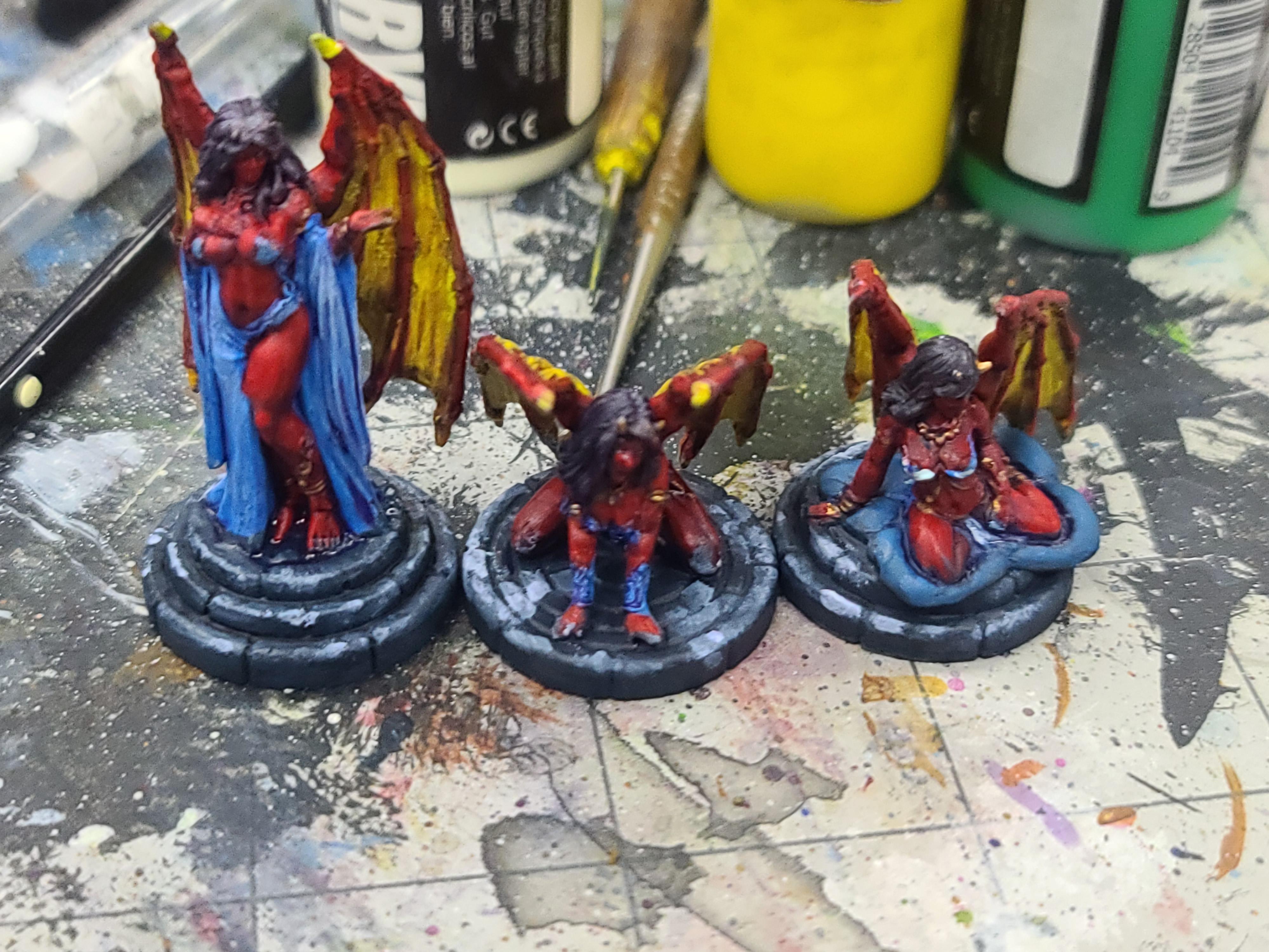 Bones, Daemons, Dungeons And Dragons, Monsters, Reaper Miniatures, Succubus