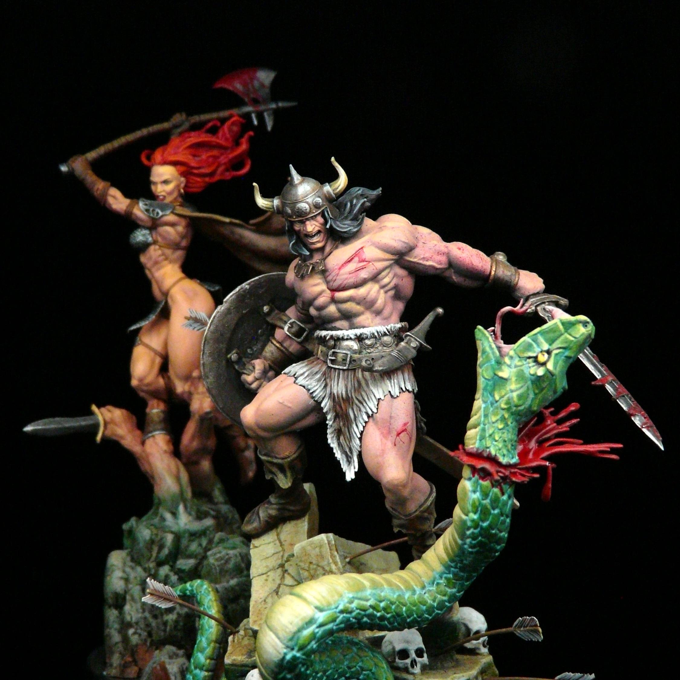 Conan The Cimmerian, Red Sonja, Sword And Sorcery