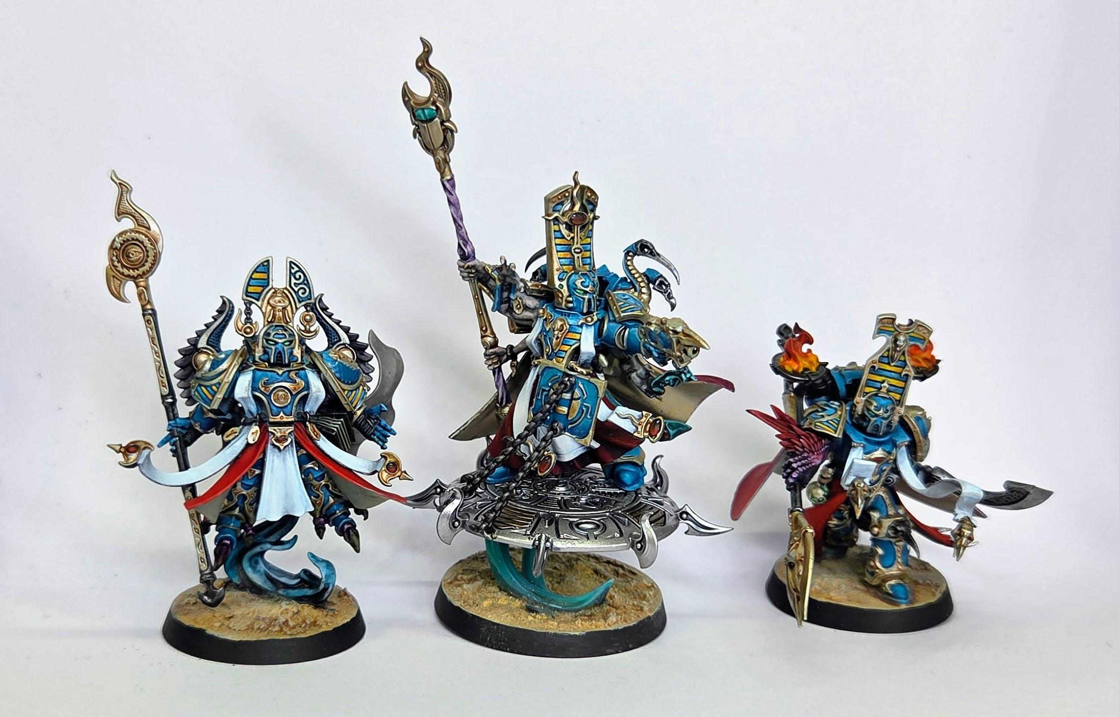 Chaos, Sorcerer, Thousand Sons, Tzeentch, Warhammer 40,000