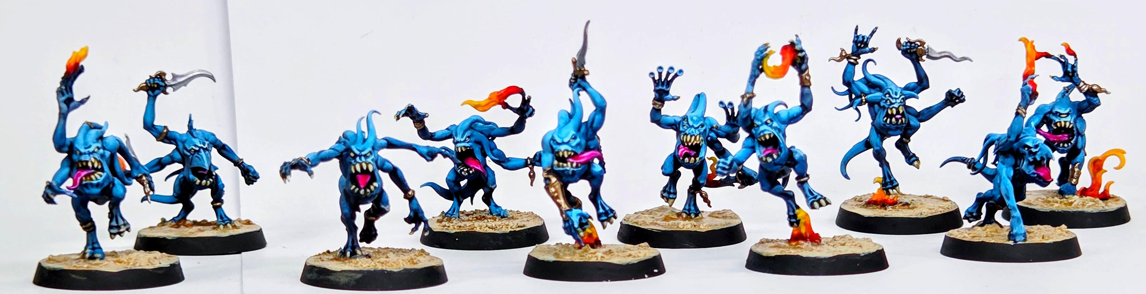 Blue Horrors, Chaos, Daemons, Tzeentch, Warhammer 40,000