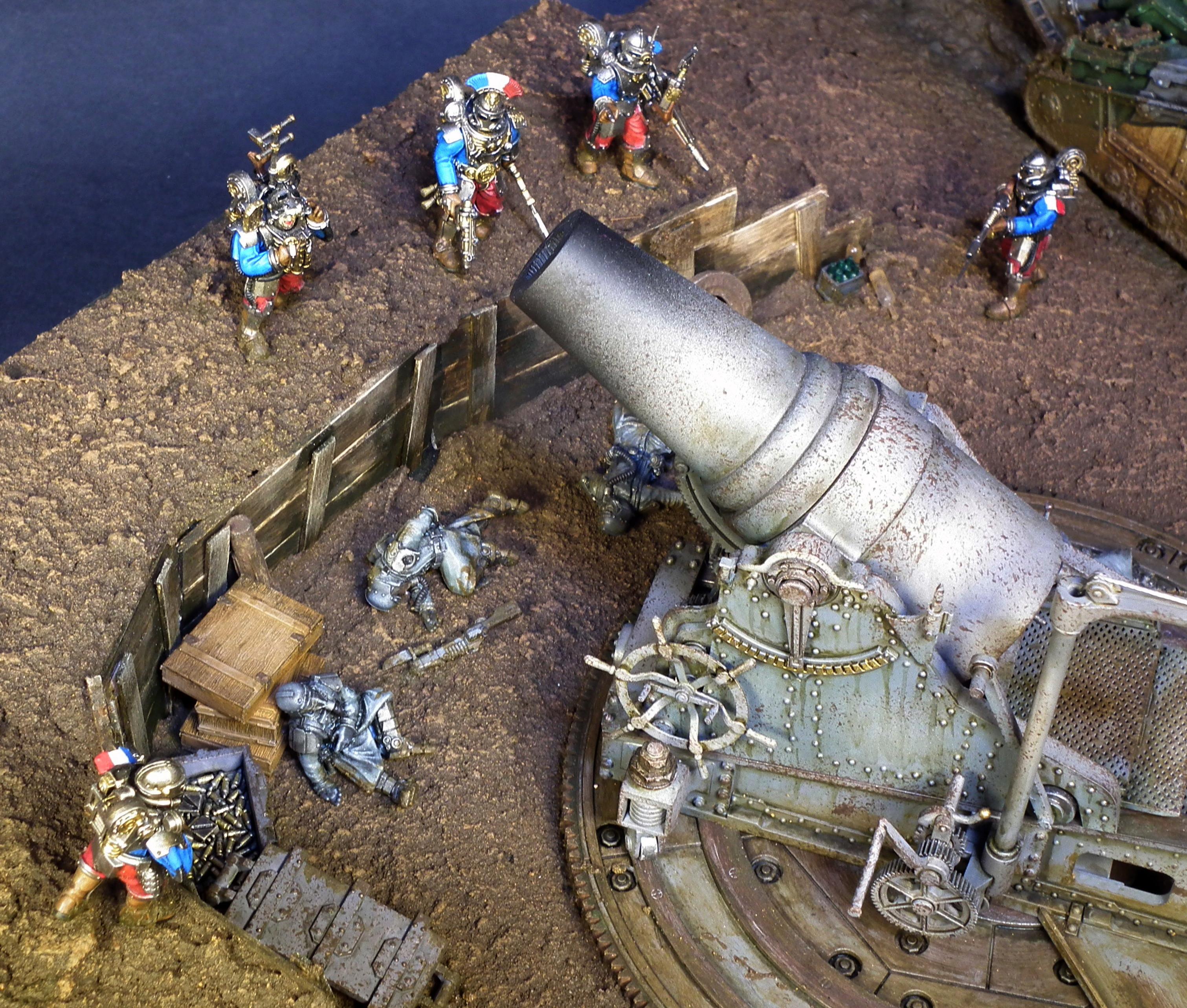 Base, Camouflage, Diorama, Dracosan, French, Horus Heresy, Ww1, Wwi