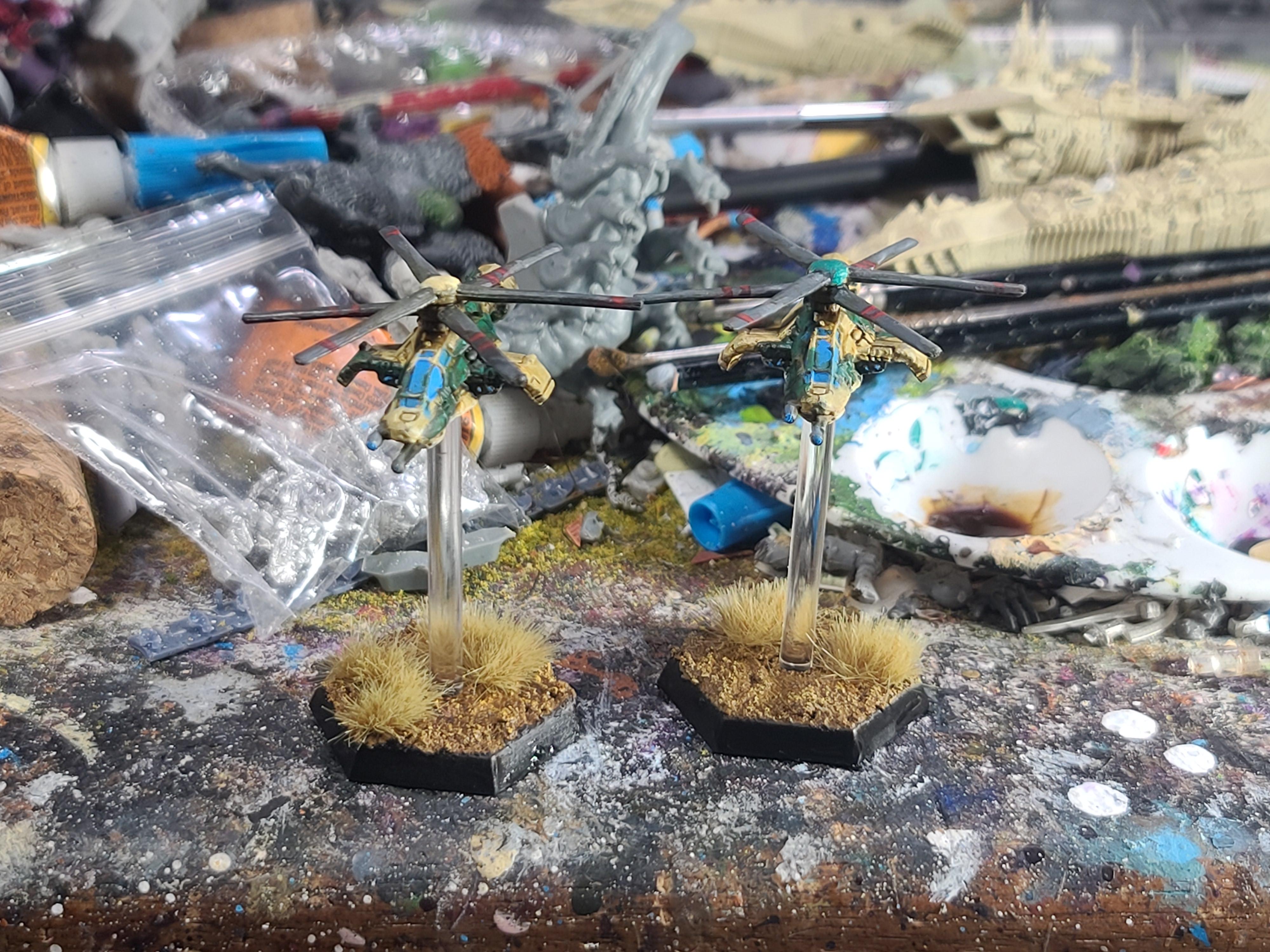 6mm, Battletech, Catalyst Game Labs, Helicopter, Vehicle, Vtol, Warriors