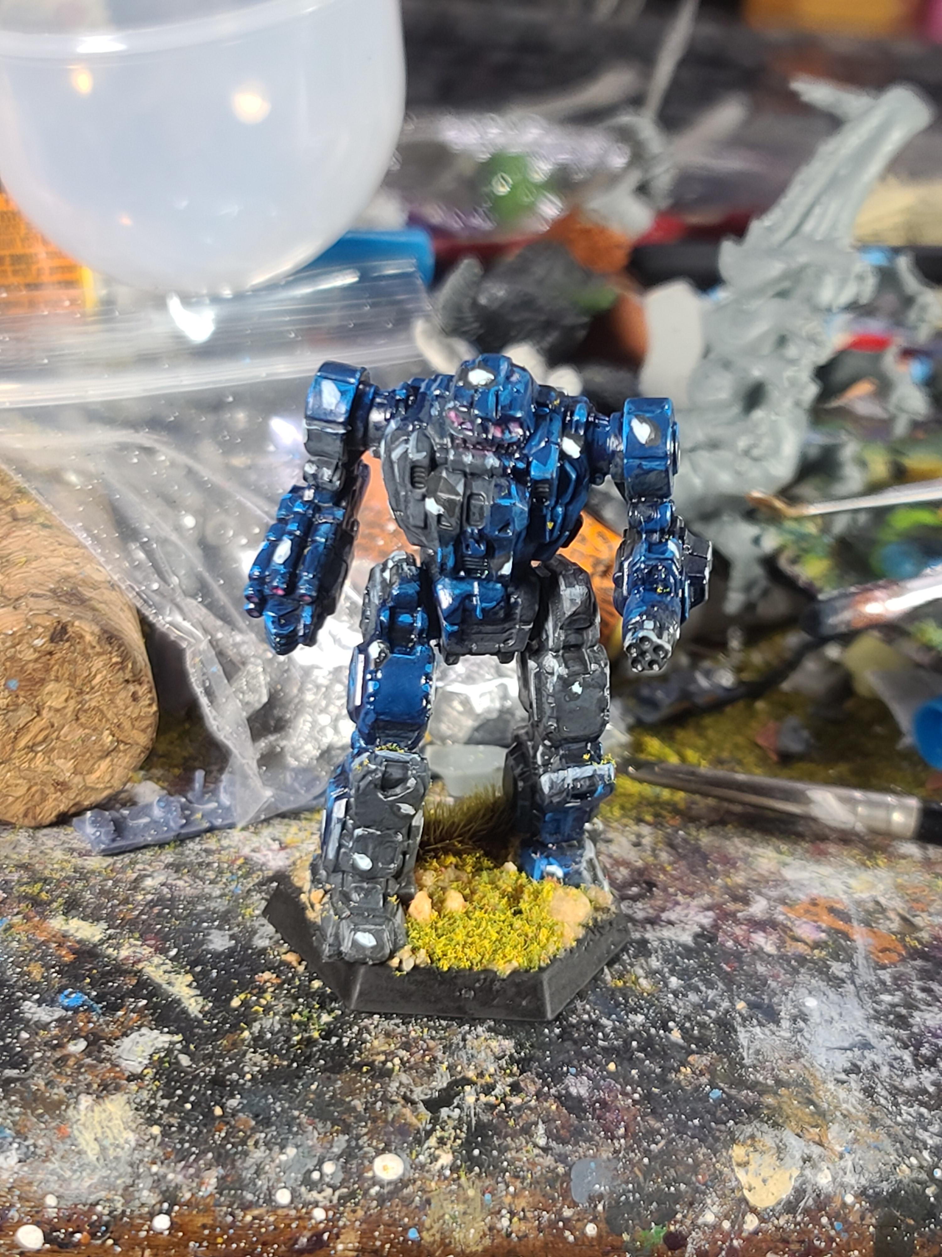 6mm, Battletech, Catalyst Game Labs, Gargoyle, Ghost Bear, Mech