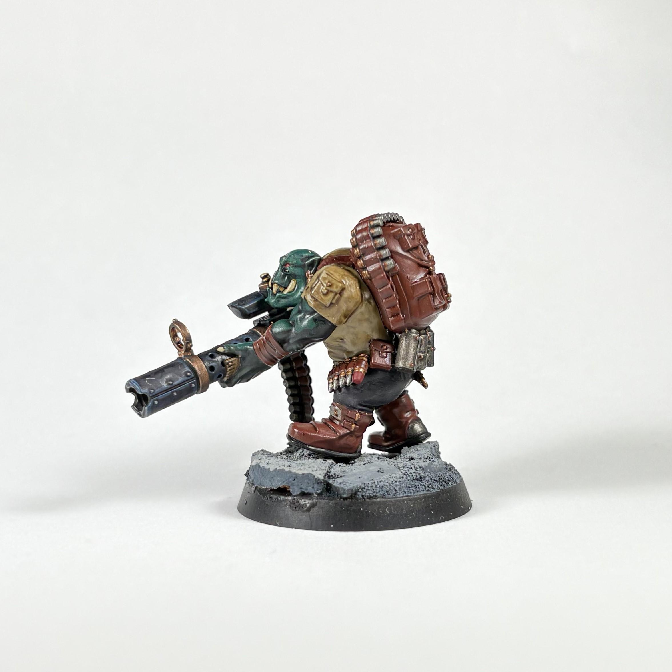 Blood Axe, Kill Team, Kommando, Octarius, Orks, Snipa Boy, Warhammer 40,000