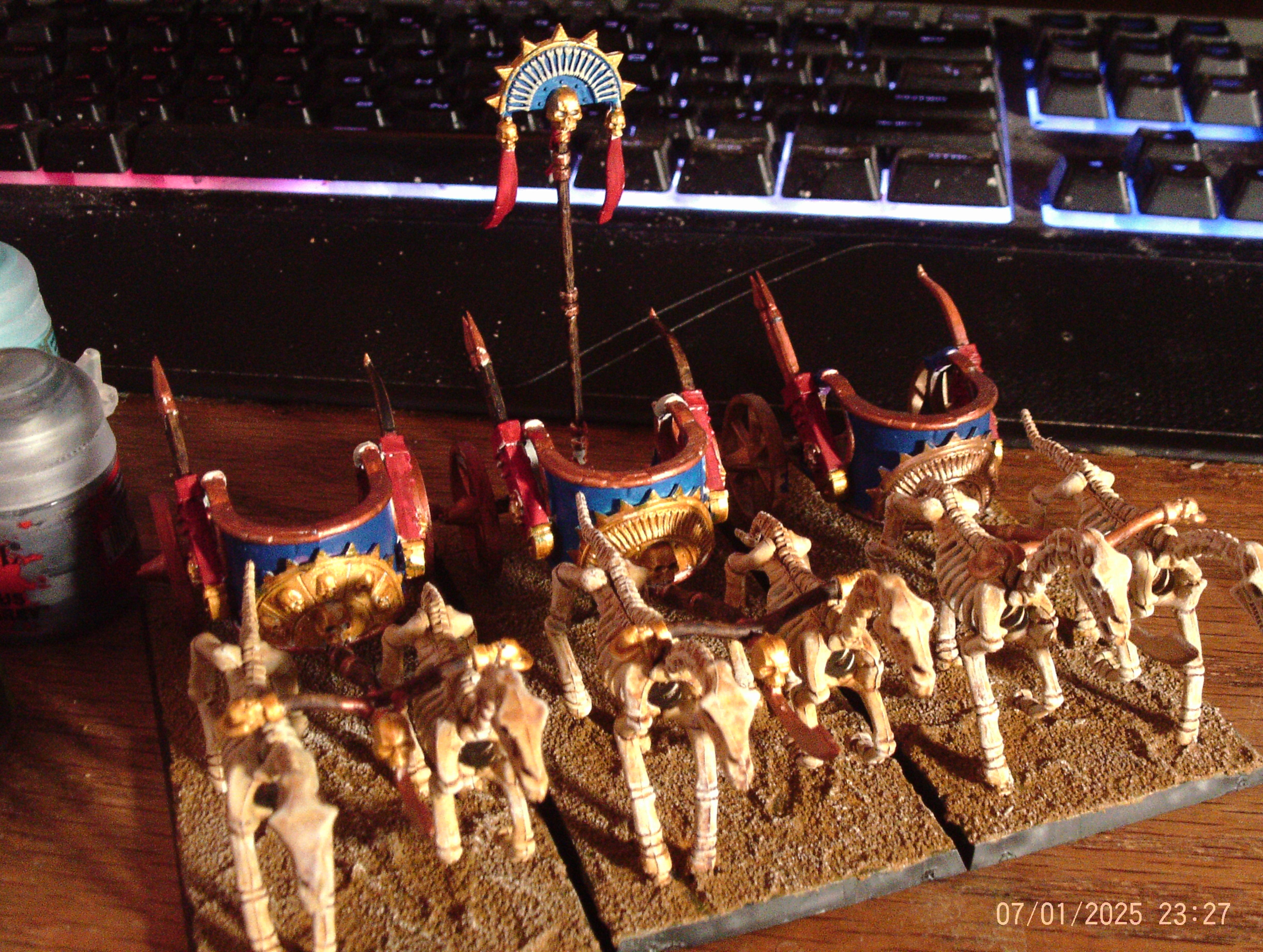 Skeleton Chariots 1 WIP 2