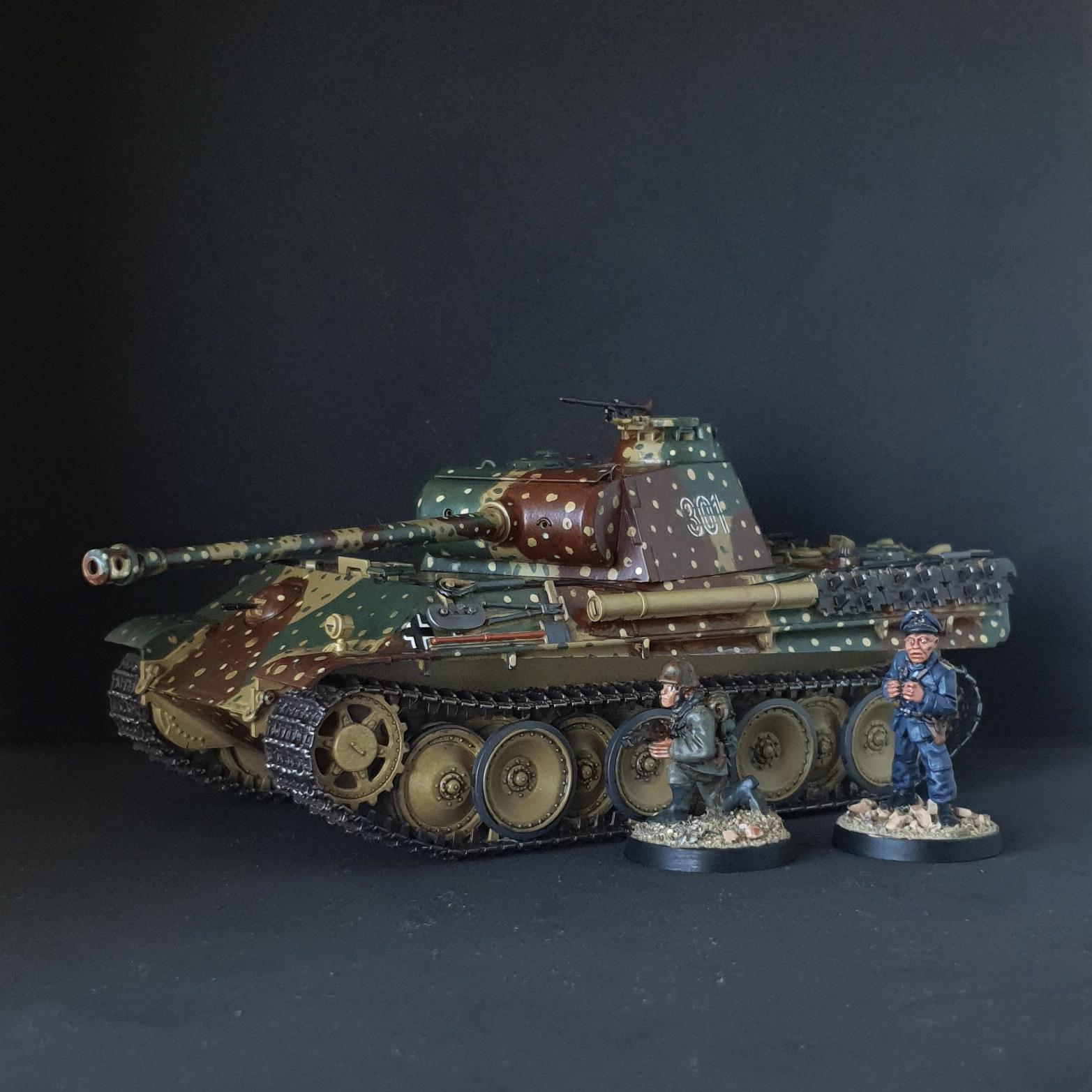 World War 2, 1/48 Panther Aufs. G