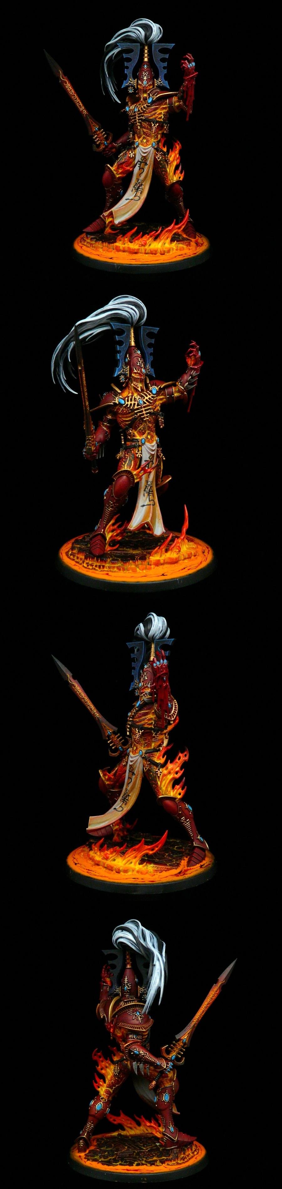Aeldari, Avatar Of Khaine, Object Source Lighting, Xenos