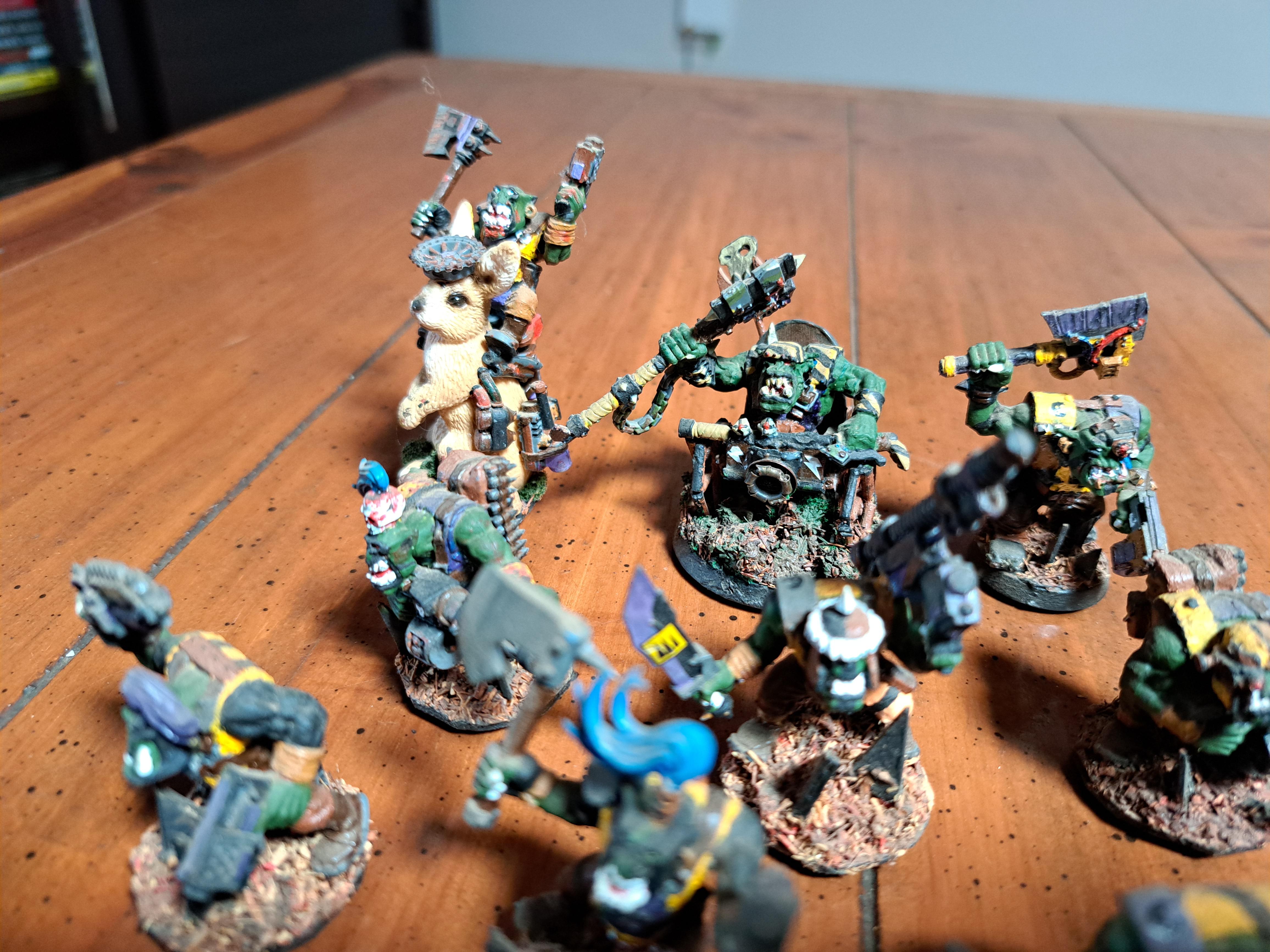 #warhammer #tabletop #miniatures #models #games #orks #custommade #handpainted #south-africa #badmoons #40k