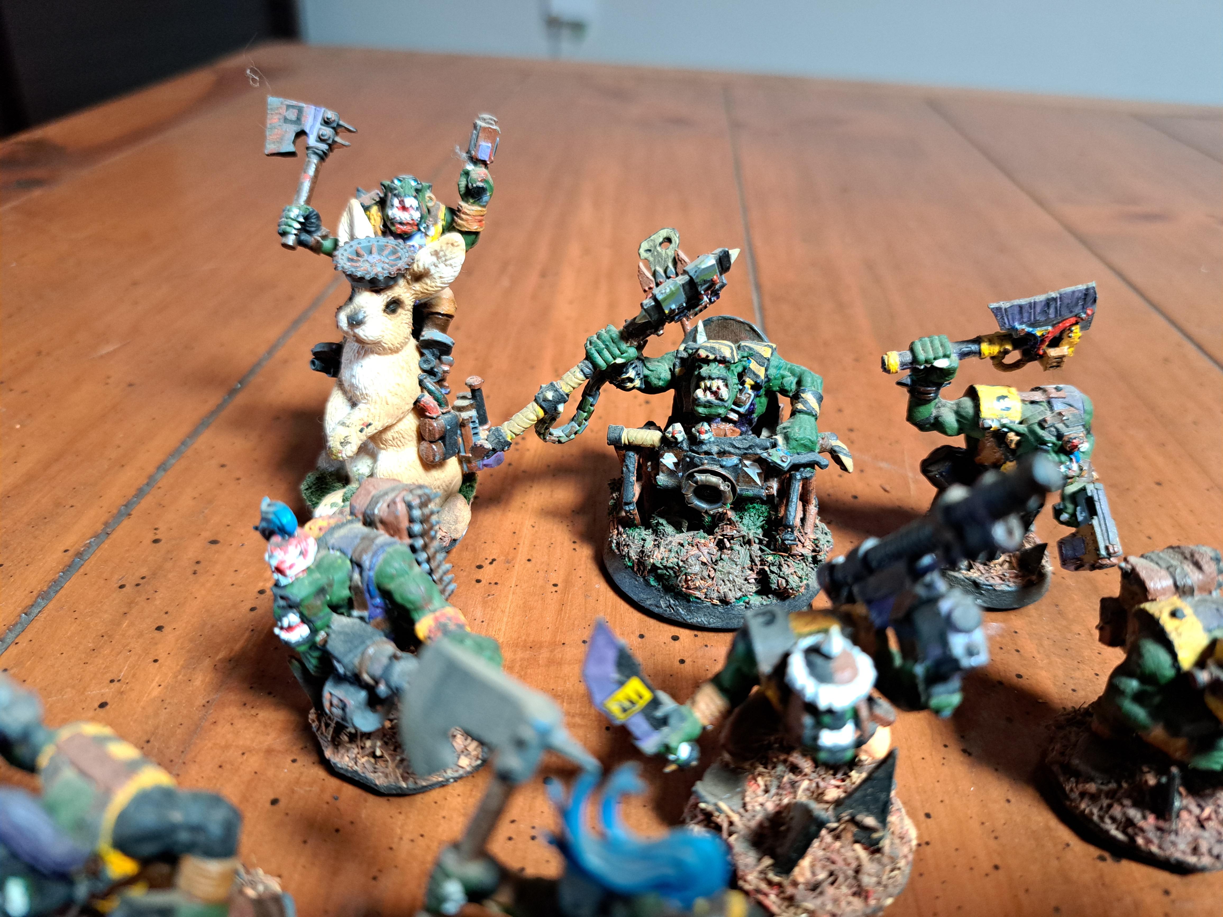 #warhammer #tabletop #miniatures #models #games #orks #custommade #handpainted #south-africa #badmoons #40k