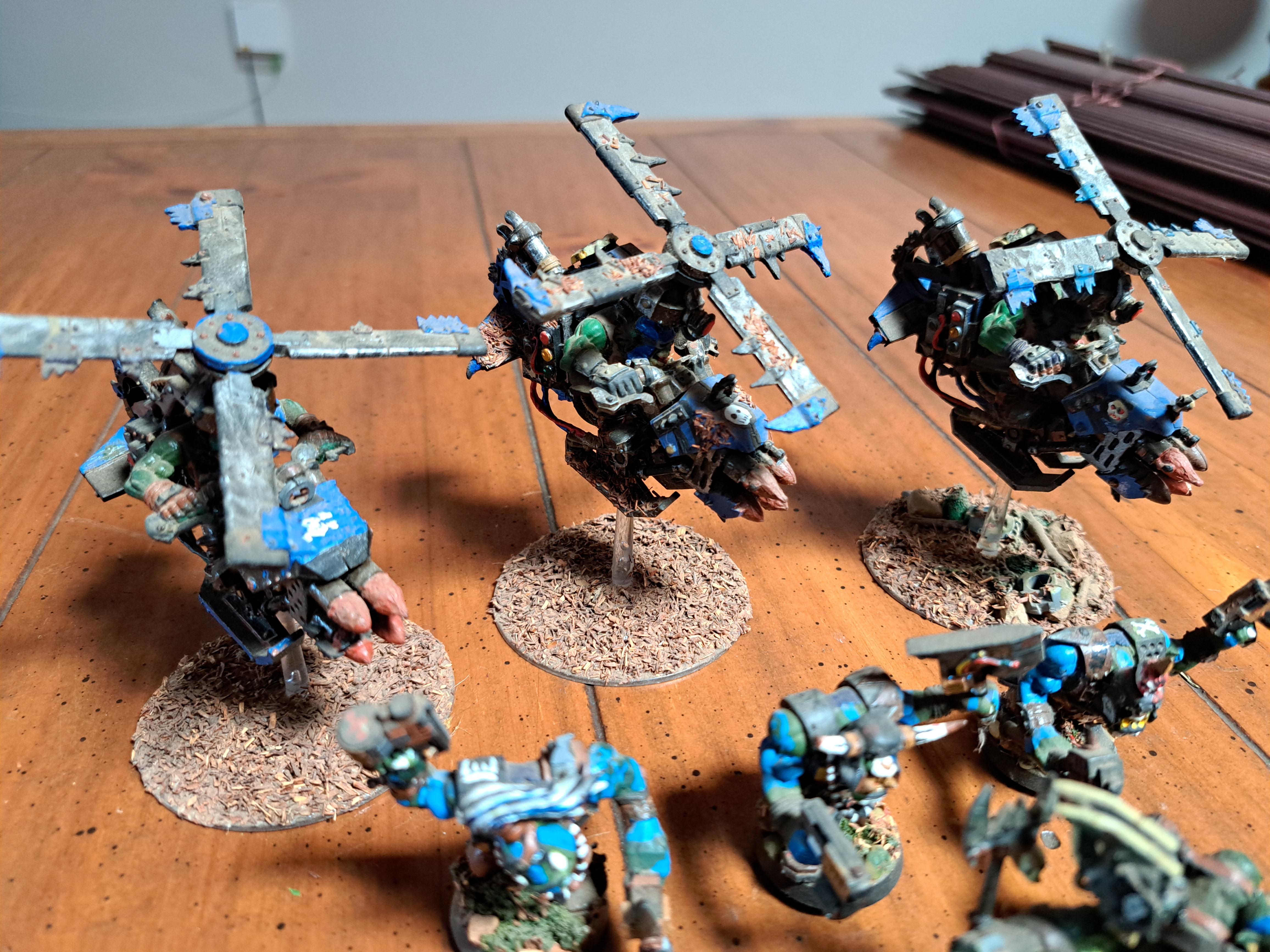#warhammer #tabletop #miniatures #models #games #orks #custommade #handpainted #south-africa#deathskulls #40k