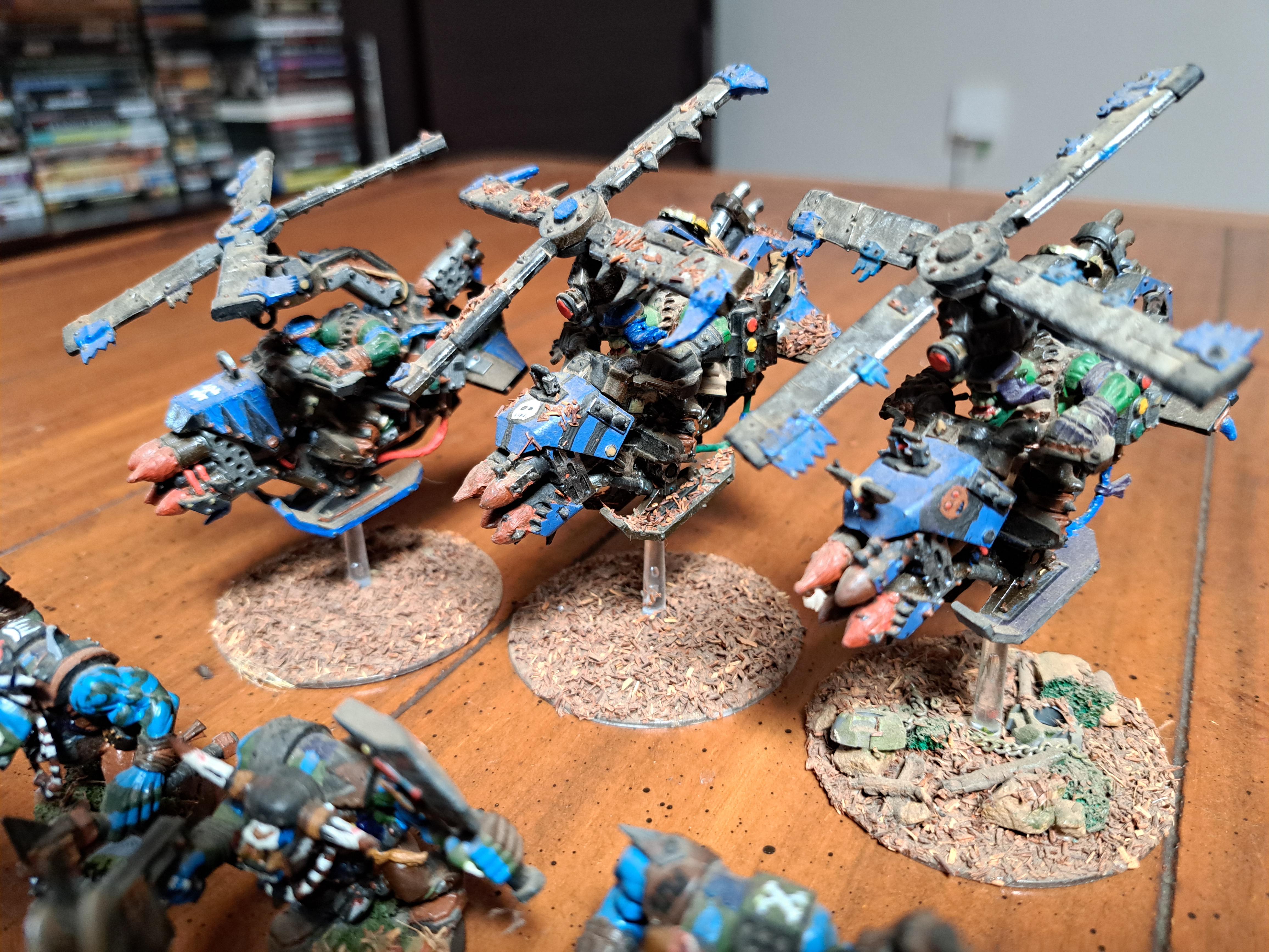 #warhammer #tabletop #miniatures #models #games #orks #custommade #handpainted #south-africa#deathskulls #40k