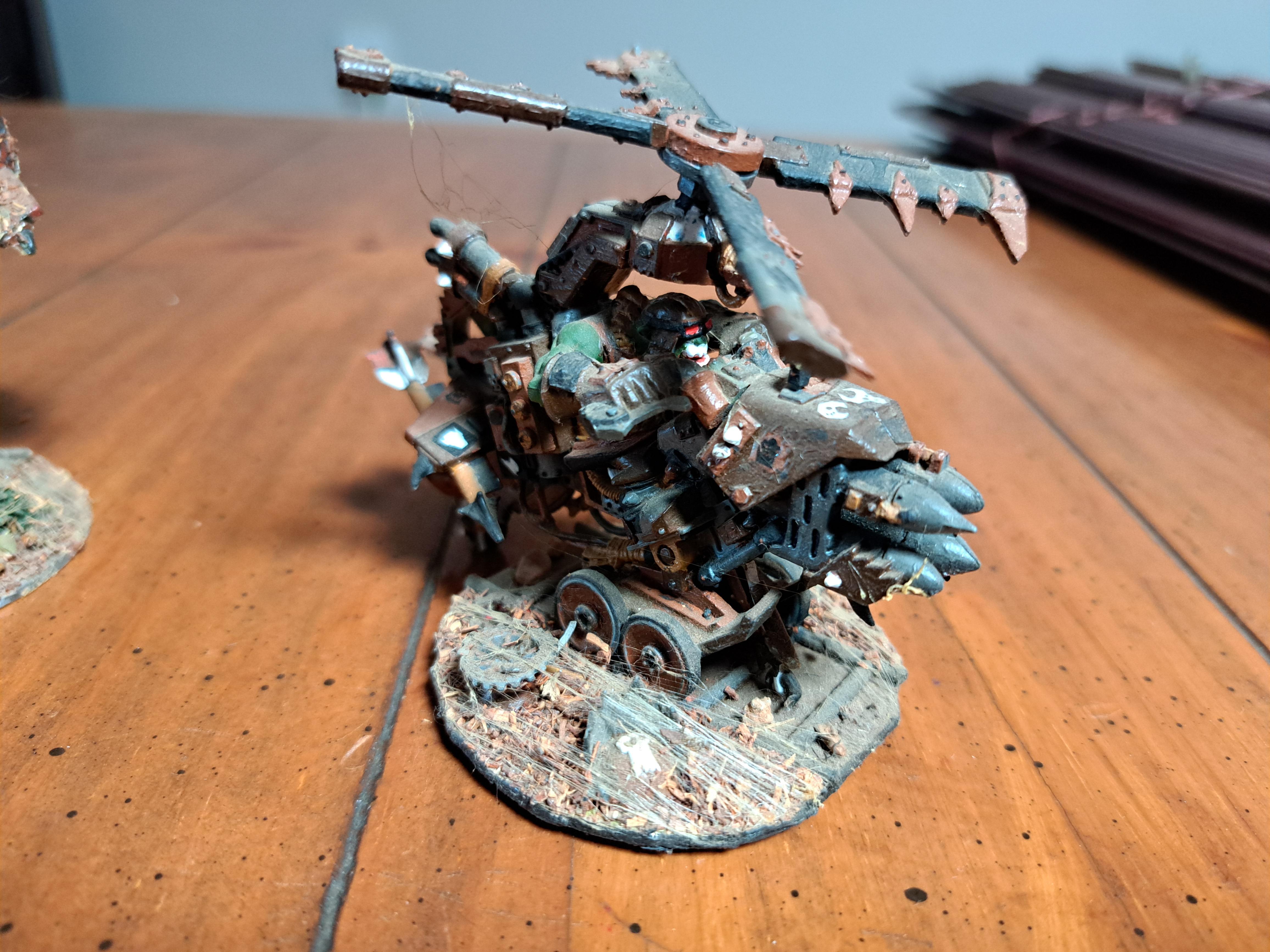#warhammer #tabletop #miniatures #models #games #orks #custommade #handpainted #south-africa #snakebites #40k