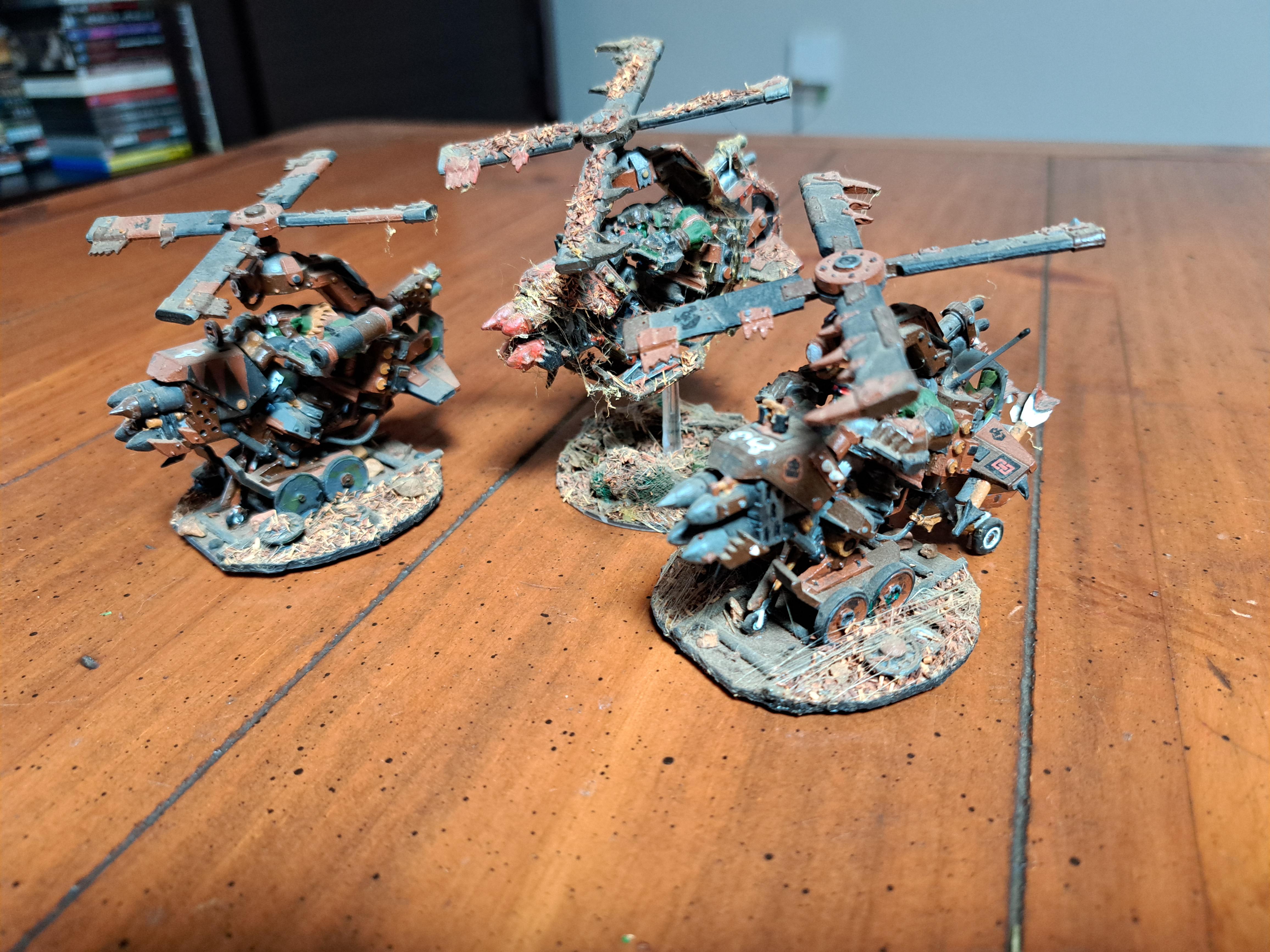 #warhammer #tabletop #miniatures #models #games #orks #custommade #handpainted #south-africa #snakebites #40k