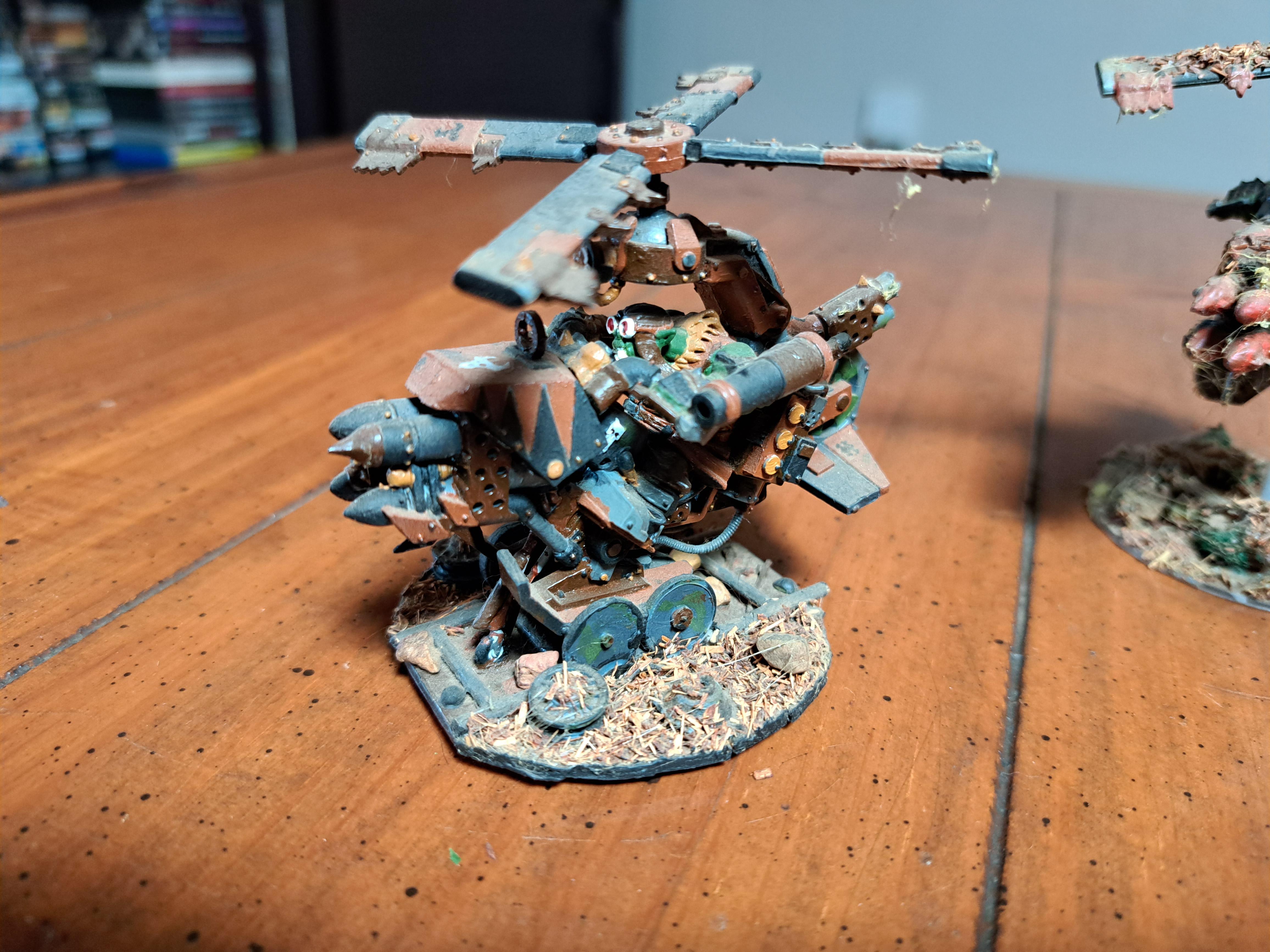 #warhammer #tabletop #miniatures #models #games #orks #custommade #handpainted #south-africa #snakebites #40k