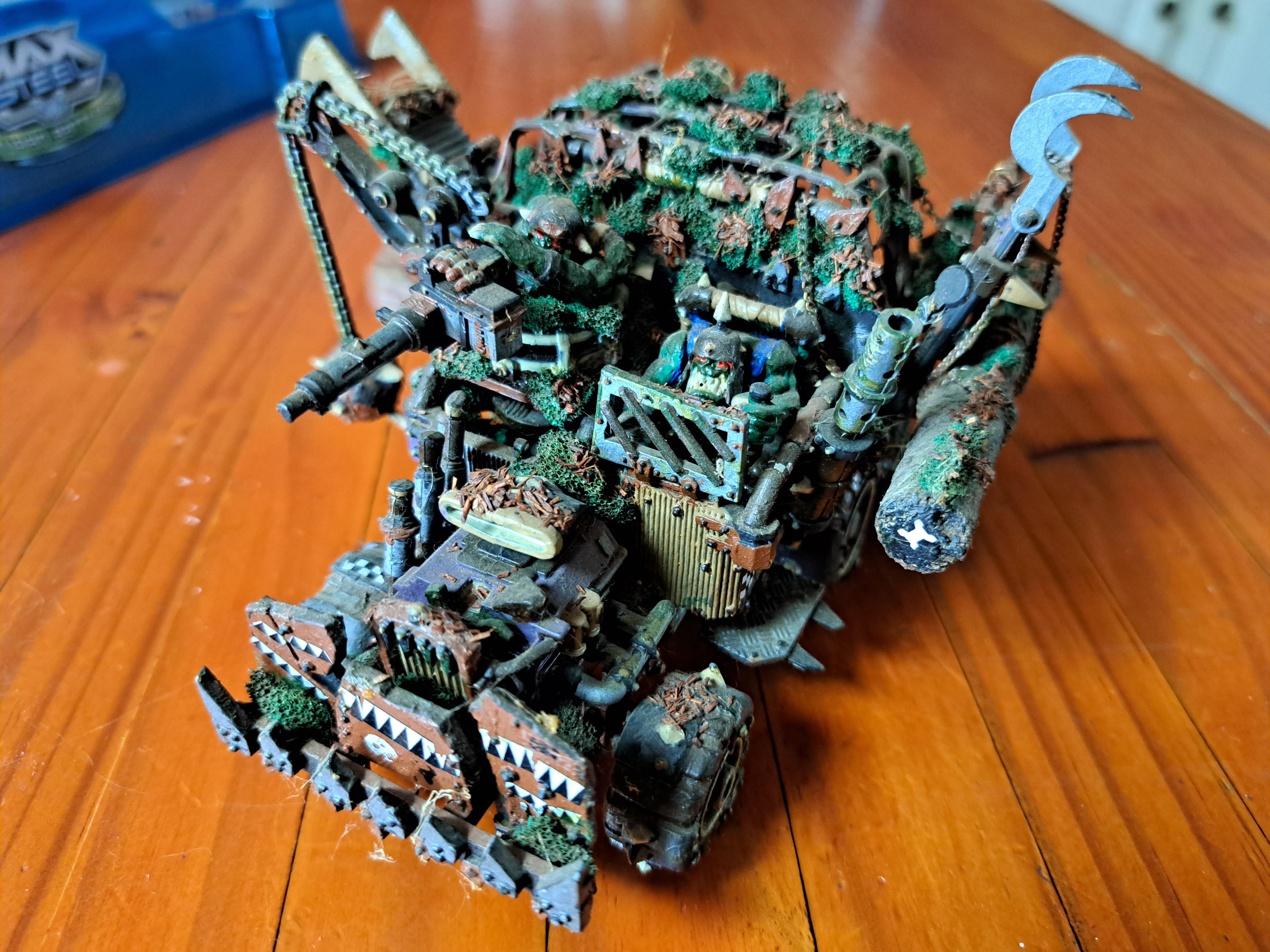 #warhammer #tabletop #miniatures #models #games #orks #custommade #handpainted #south-africa #goffs #40k
