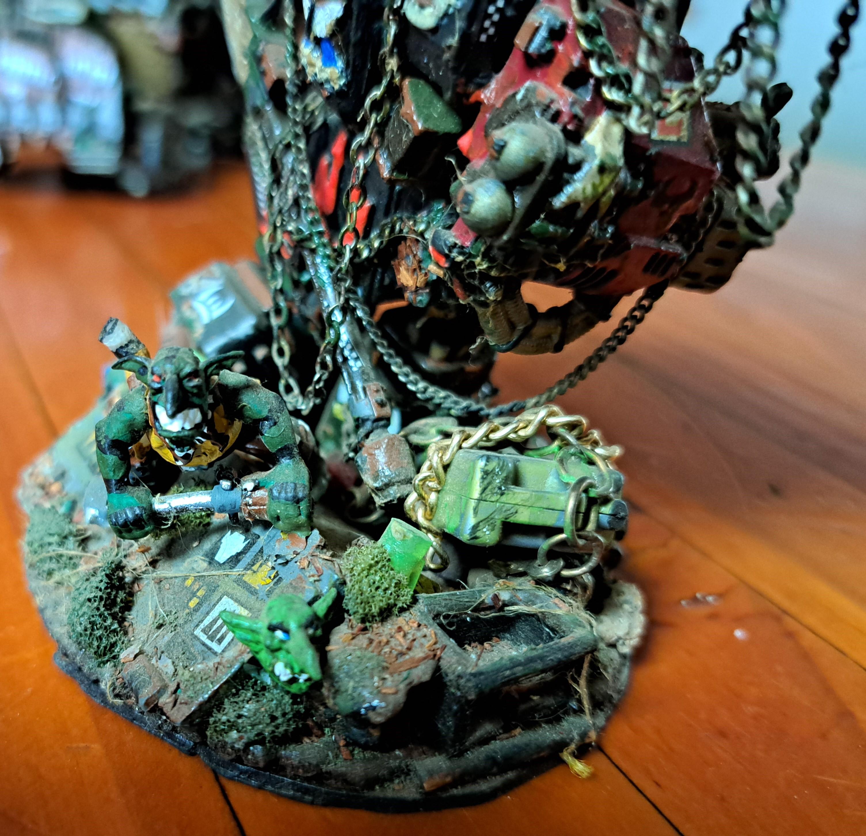 #warhammer #tabletop #miniatures #models #games #orks #custommade #handpainted #south-africa #goffs #40k