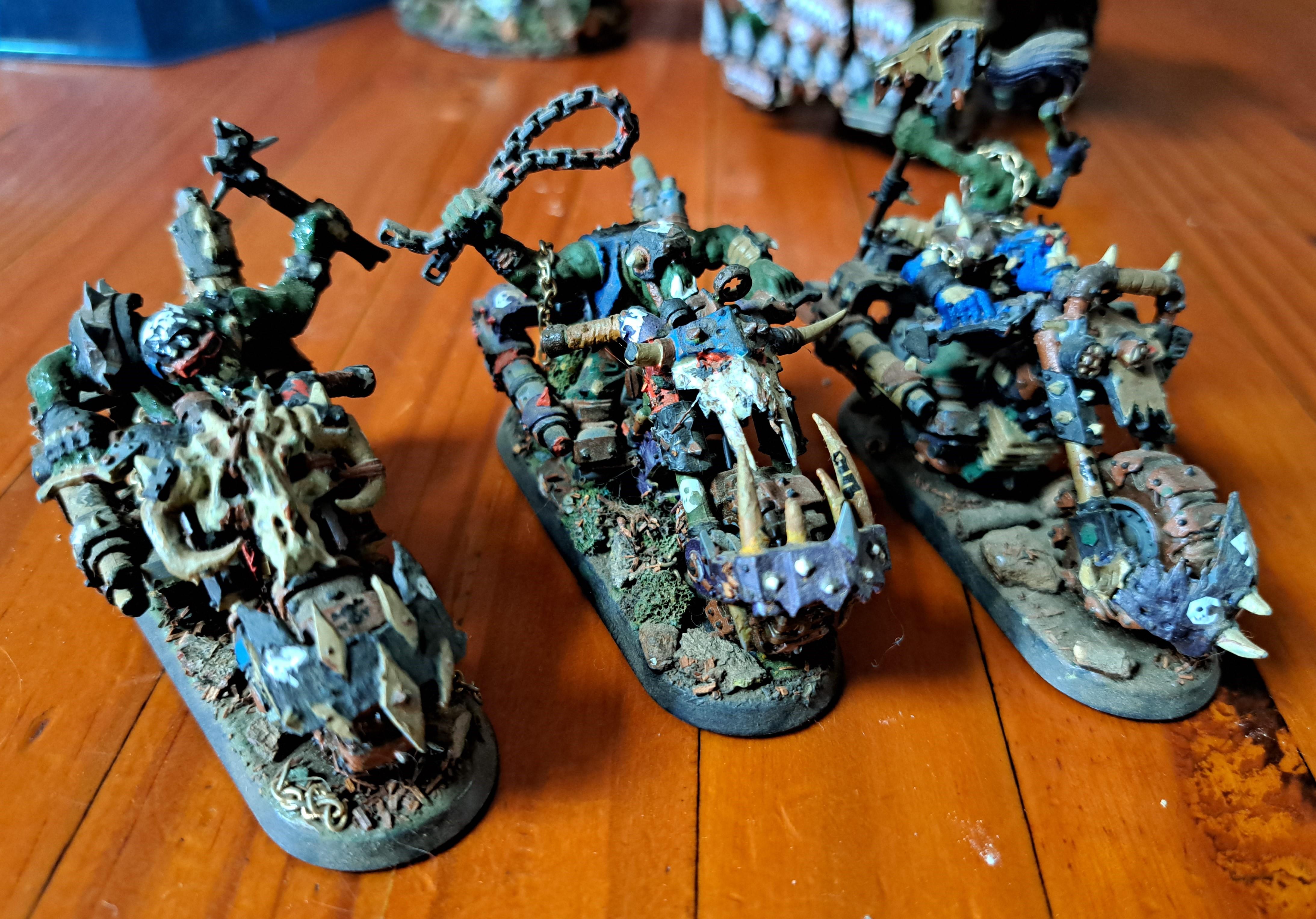#warhammer #tabletop #miniatures #models #games #orks #custommade #handpainted #south-africa #goffs #40k