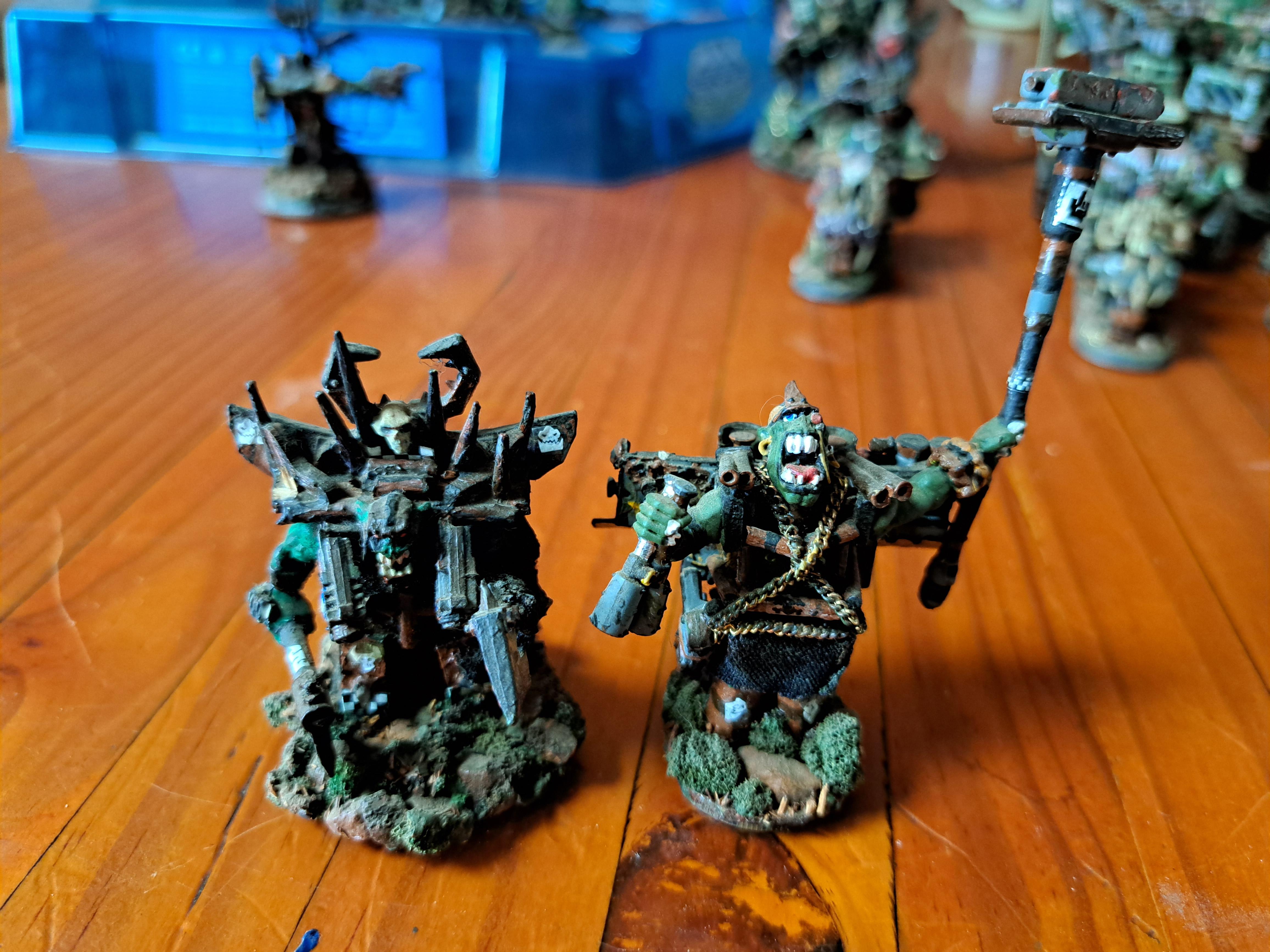 #warhammer #tabletop #miniatures #models #games #orks #custommade #handpainted #south-africa #goffs #40k
