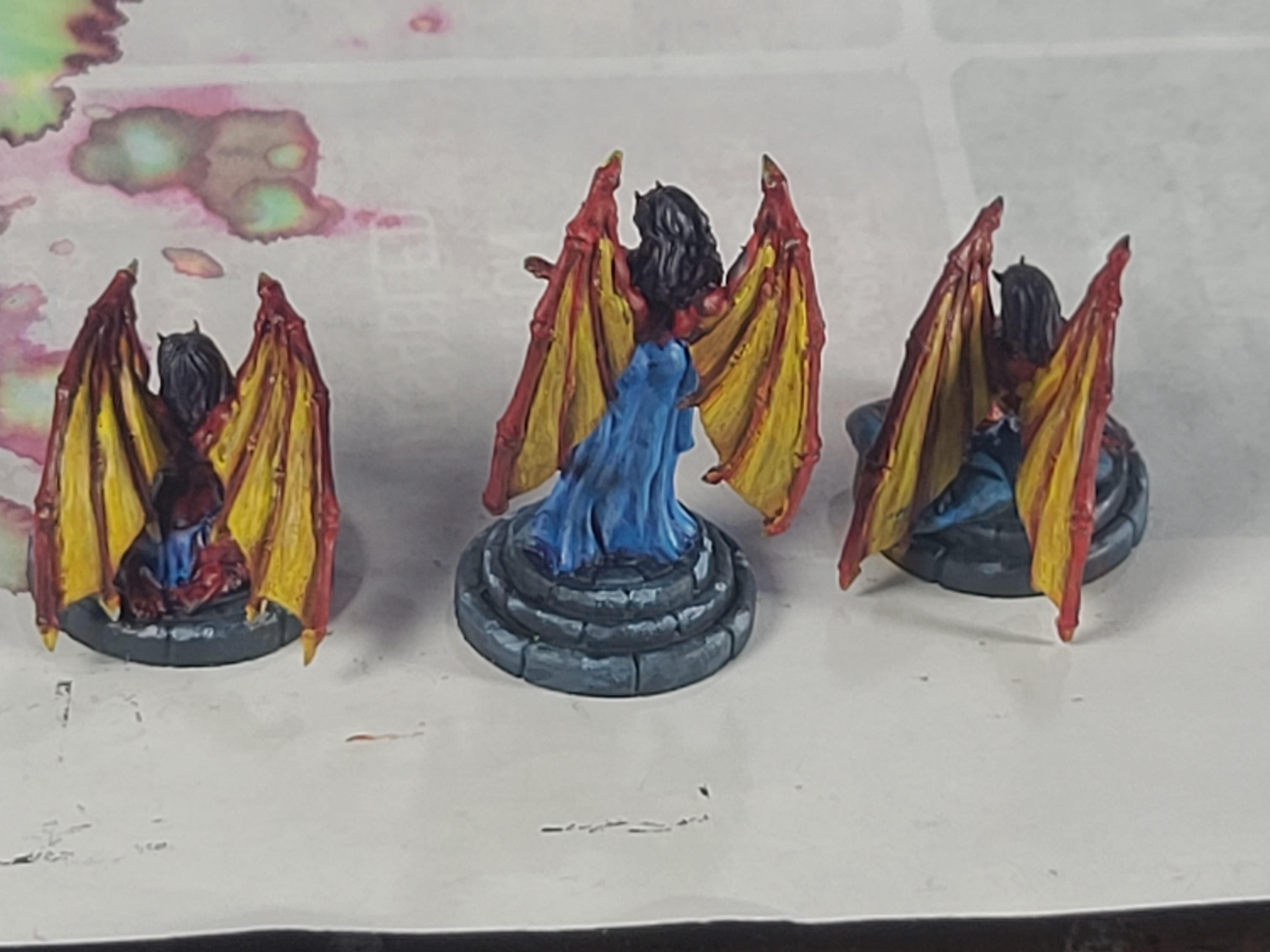Bones, Daemons, Dungeons And Dragons, Monster, Reaper Miniatures, Succubi