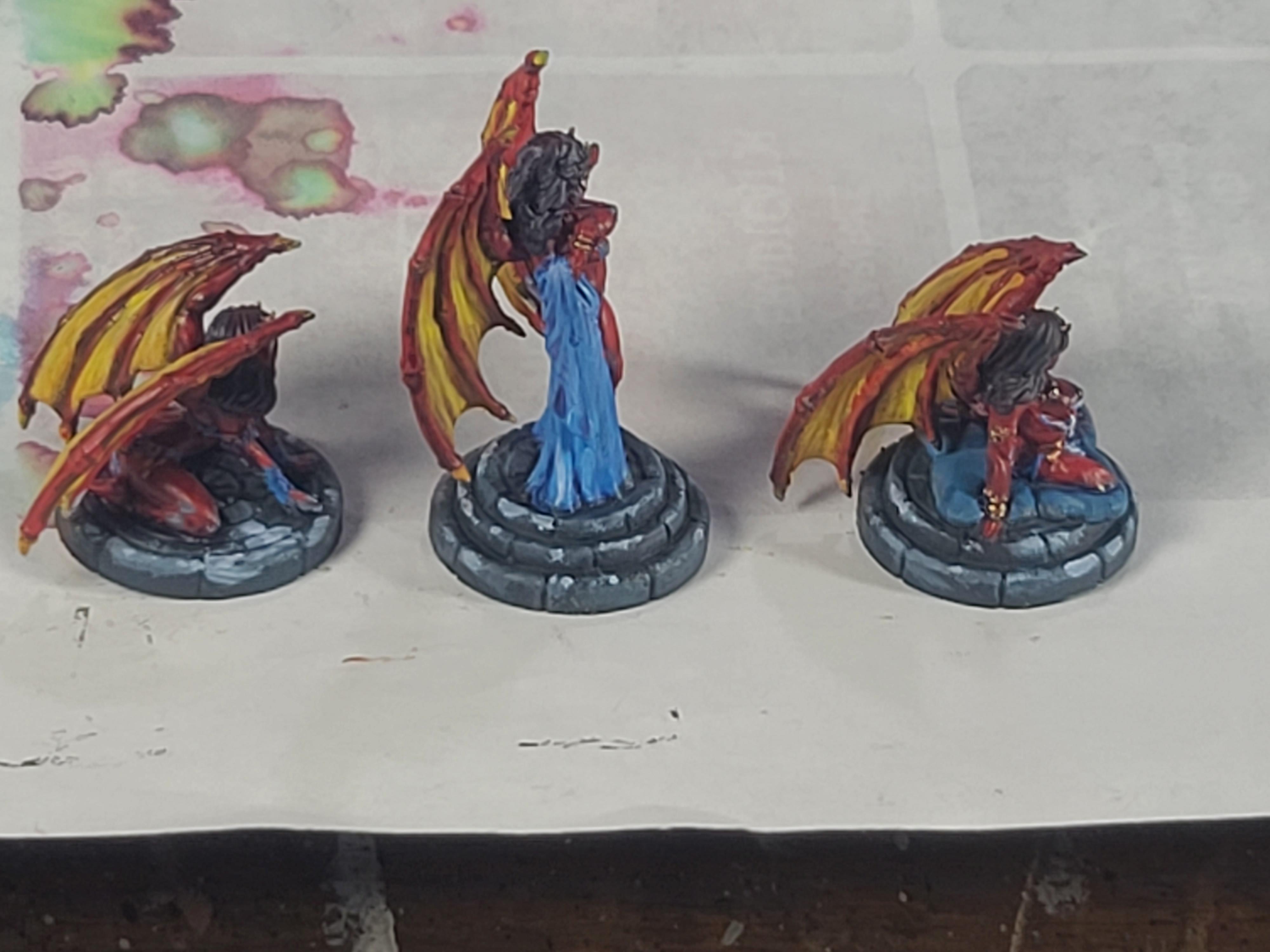 Bones, Daemons, Dungeons And Dragons, Monster, Reaper Miniatures, Succubi