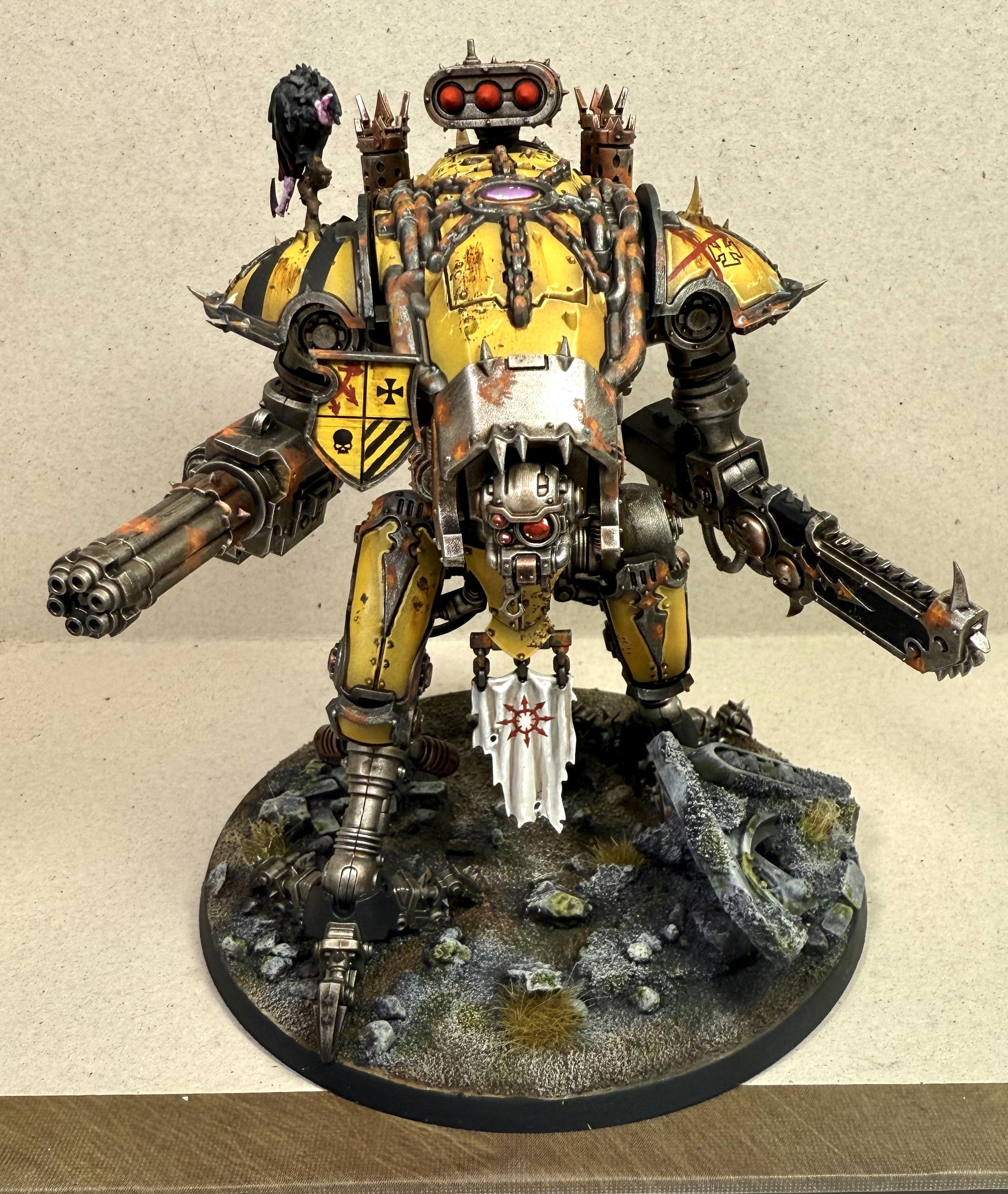 Chaos, Chaos Knight, Knights, Questoris, Wardog, Warhammer 40,000