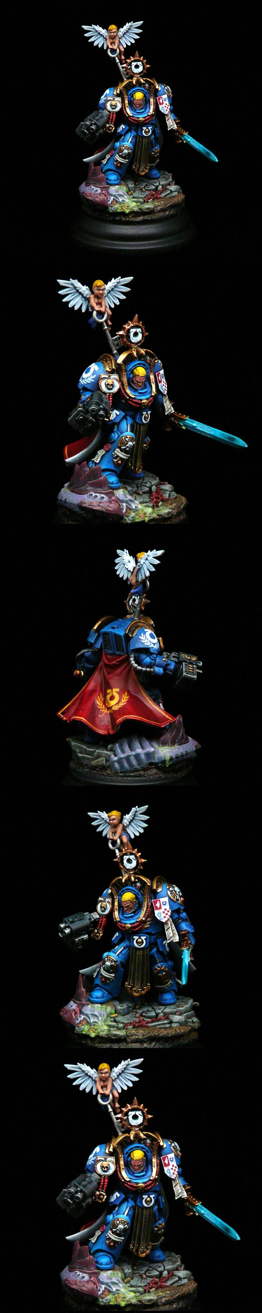 Adeptus Astartes, Primaris, Severus Agemman, Space Marines, Terminator Armor, Ultramarines