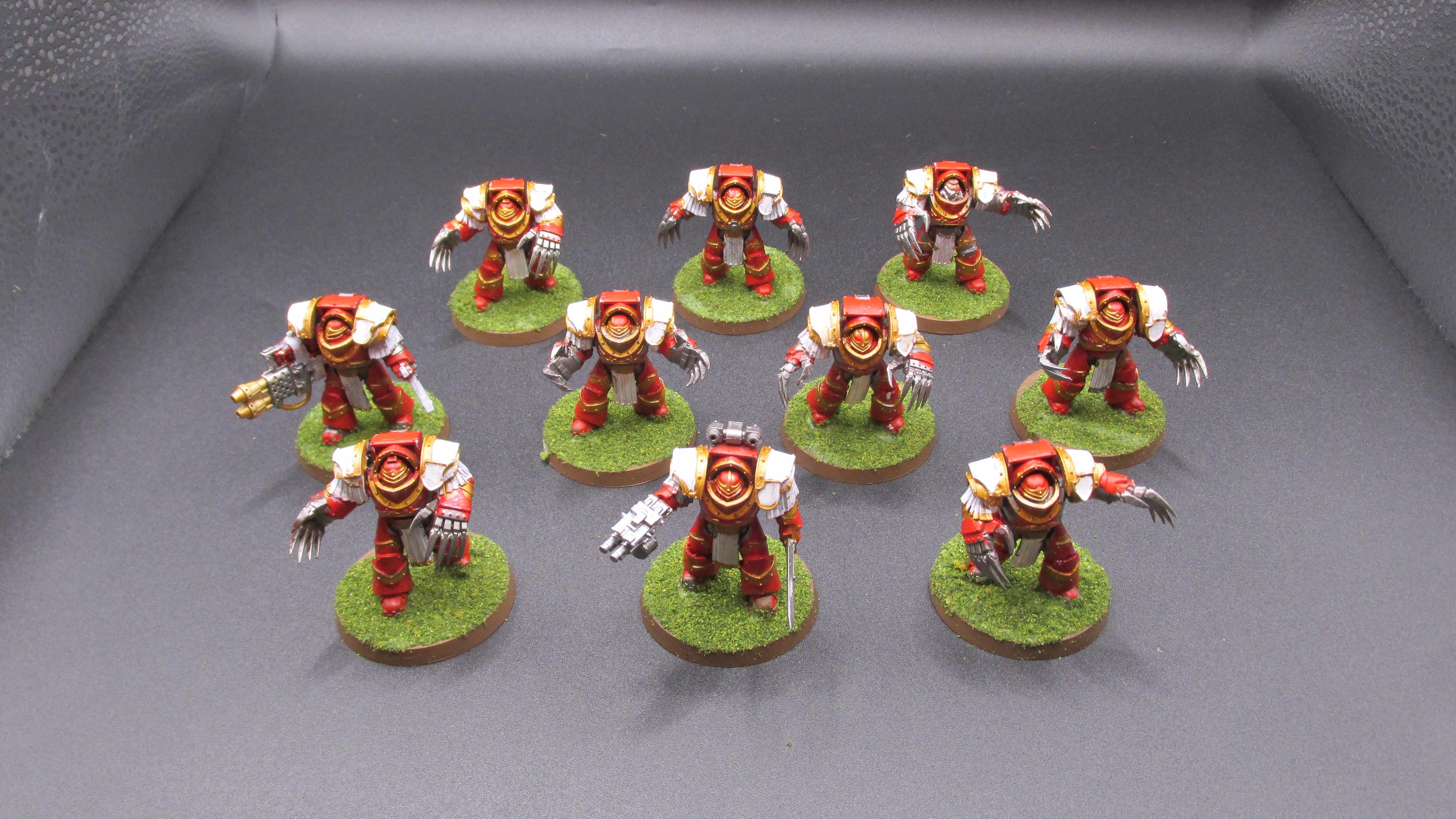 Horus Herest, Space Marines, Terminator Armor