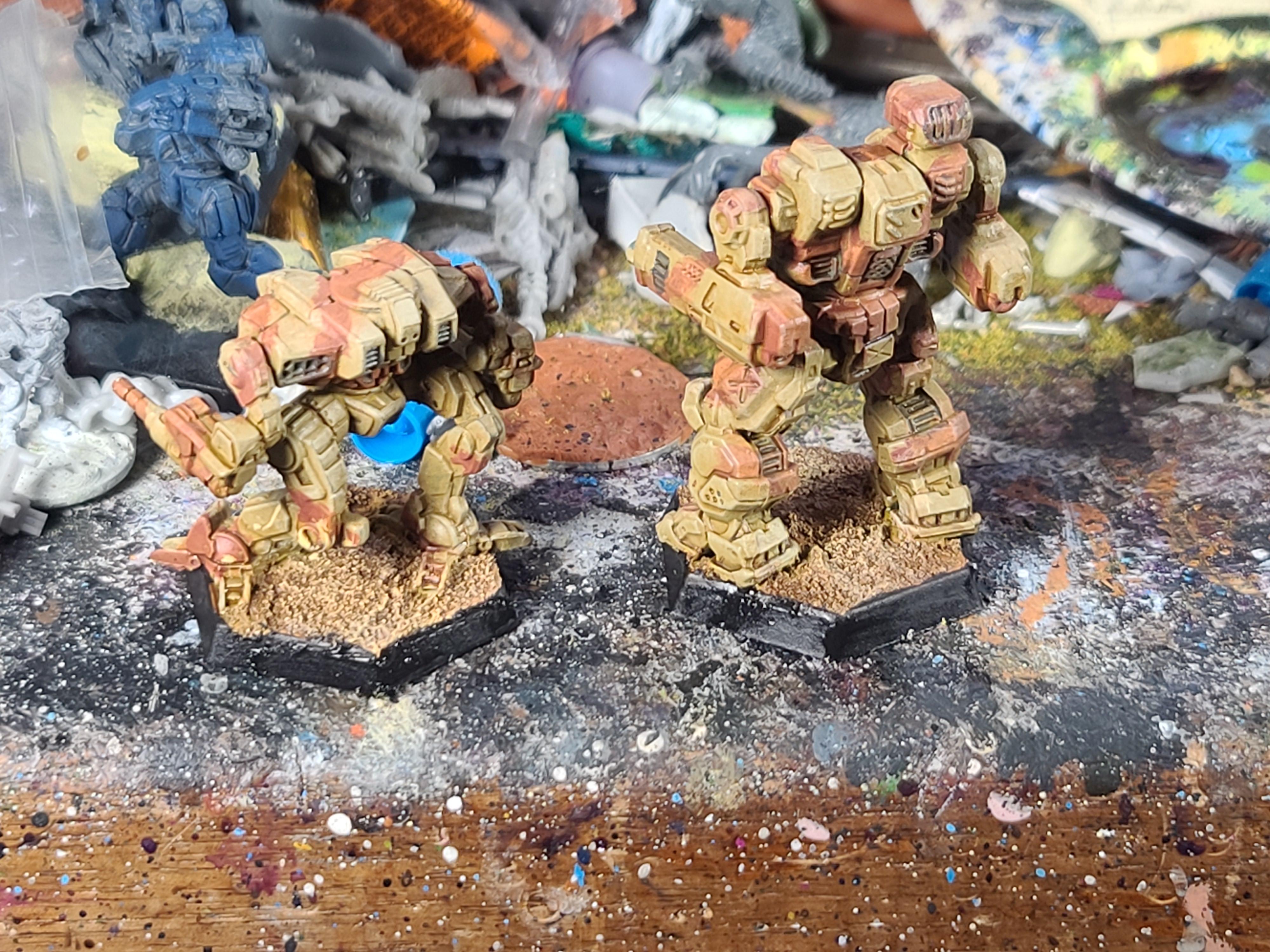 Battletech, Catalyst Game Labs, Cougar, Desert Camo, Loki Ii, Mech